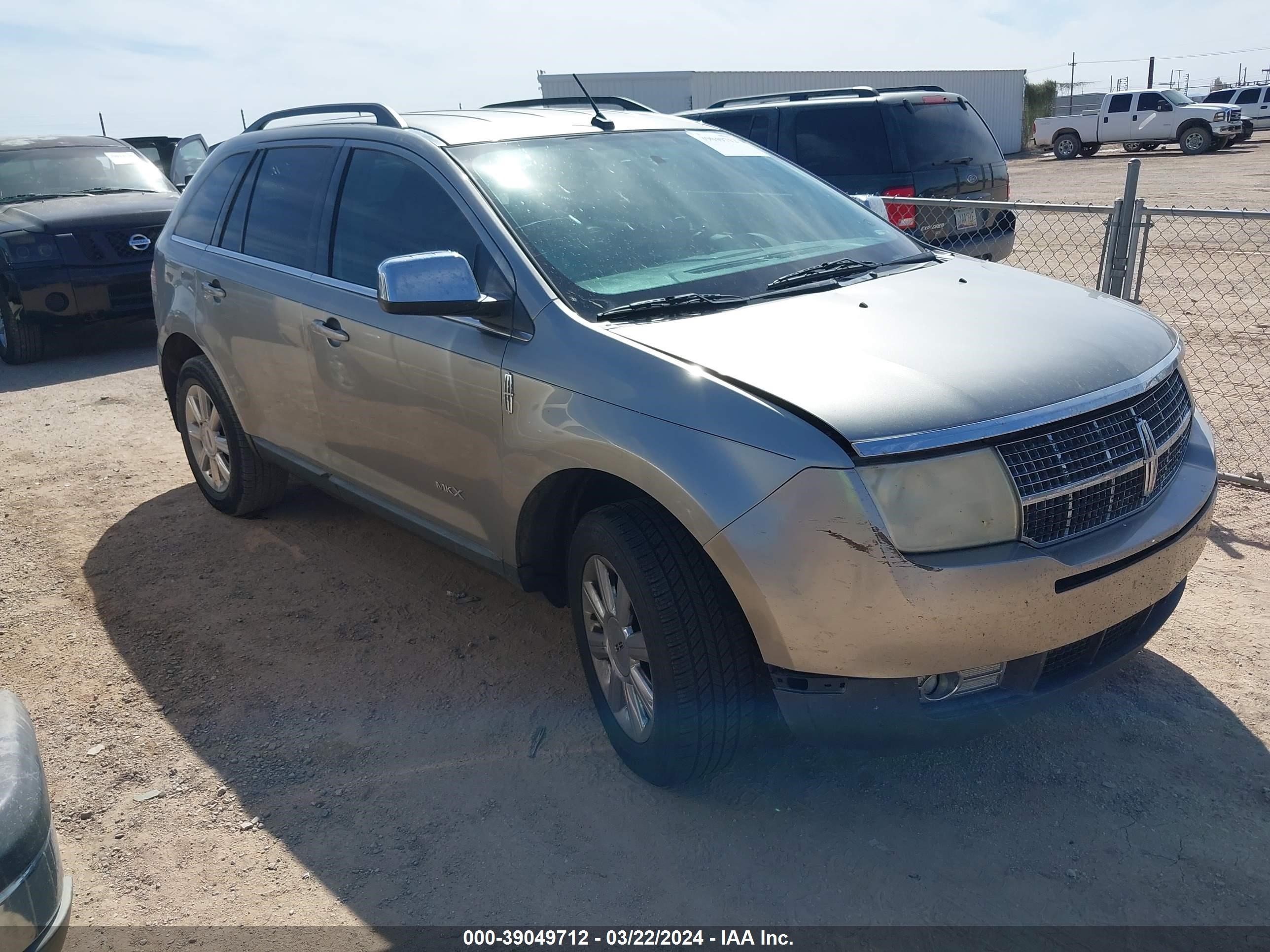 LINCOLN MKX 2008 2lmdu68c08bj38378