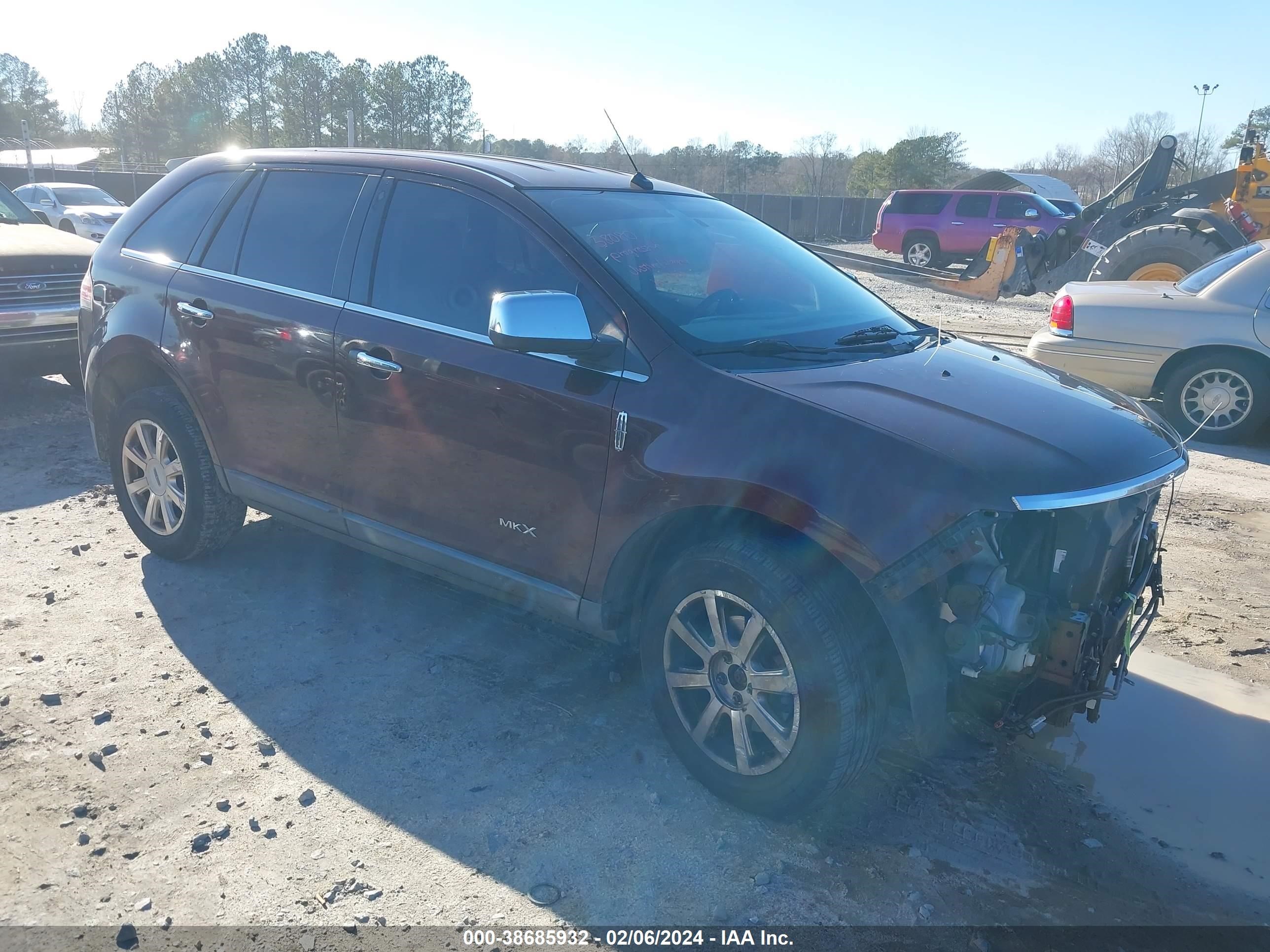 LINCOLN MKX 2009 2lmdu68c09bj00487