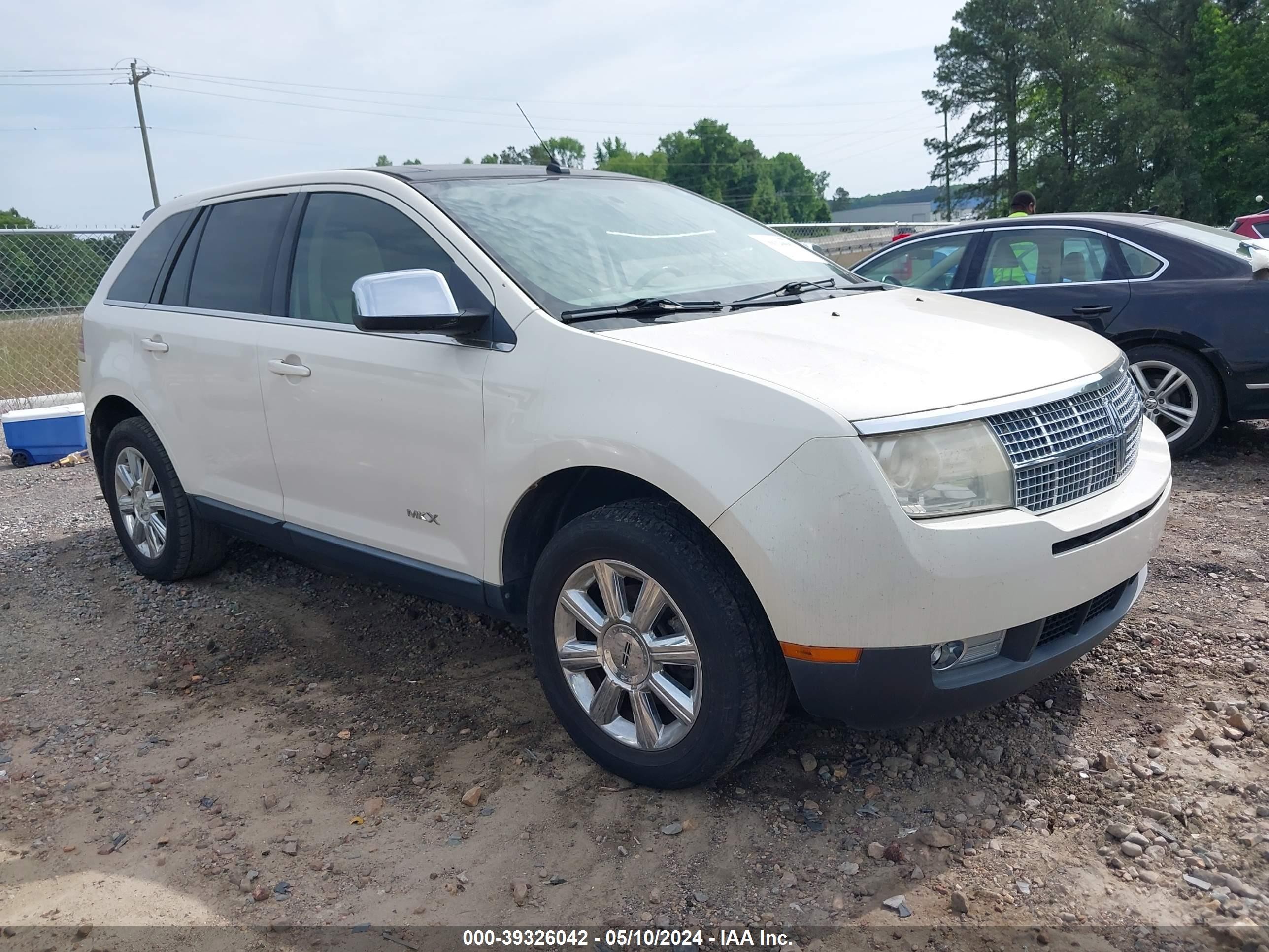 LINCOLN MKX 2007 2lmdu68c17bj29641