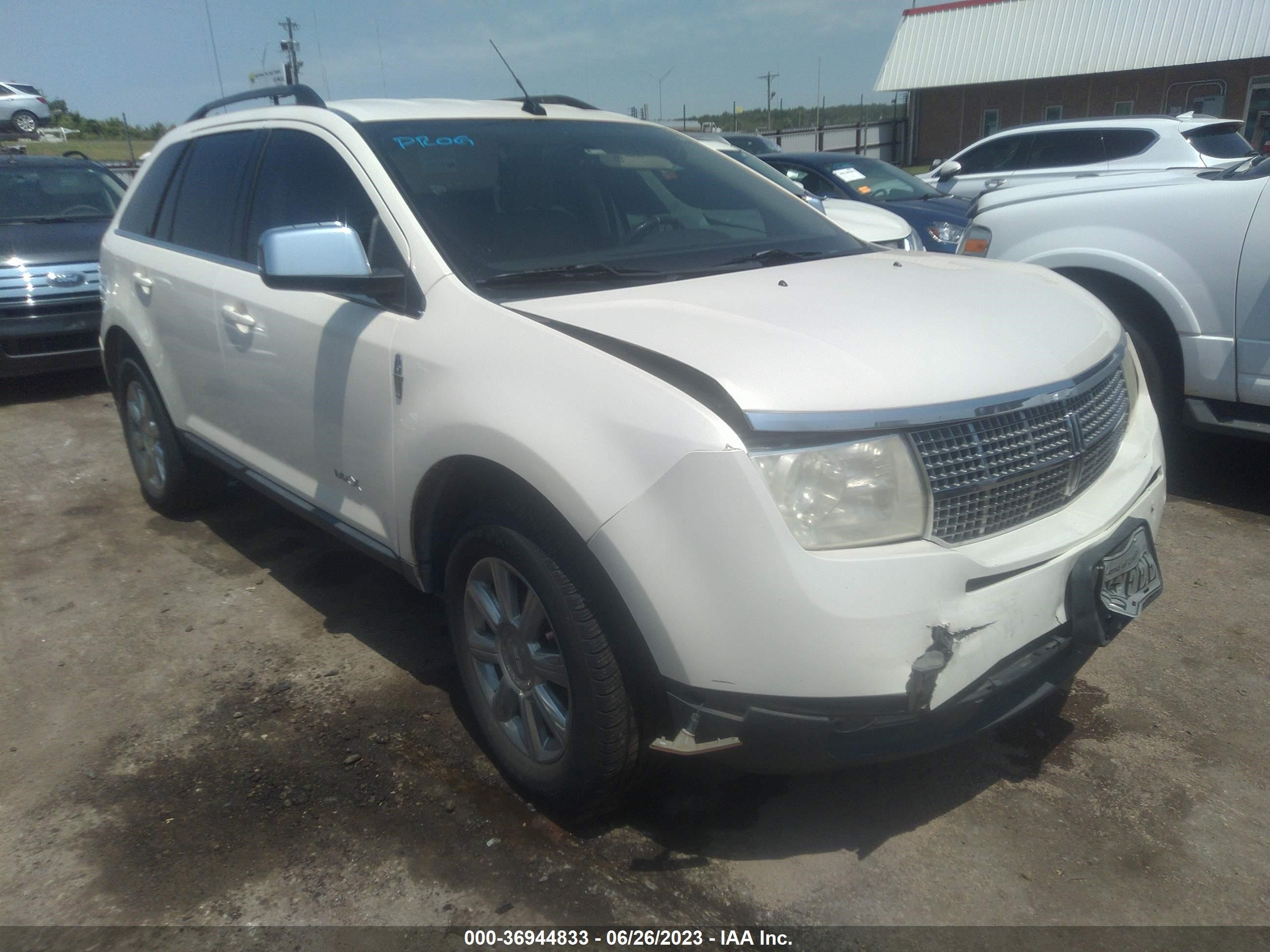 LINCOLN MKX 2008 2lmdu68c18bj13974