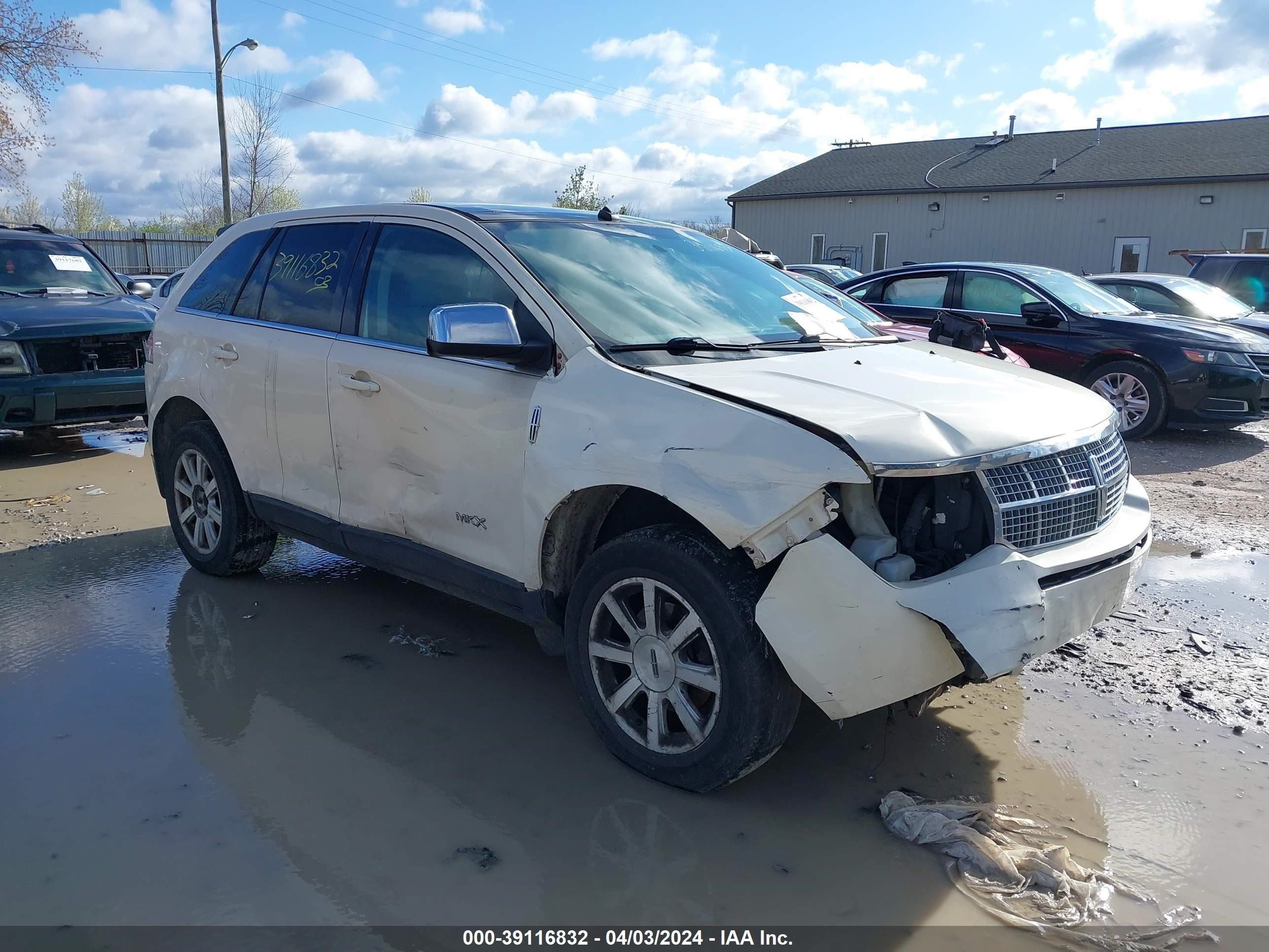 LINCOLN MKX 2008 2lmdu68c28bj06919