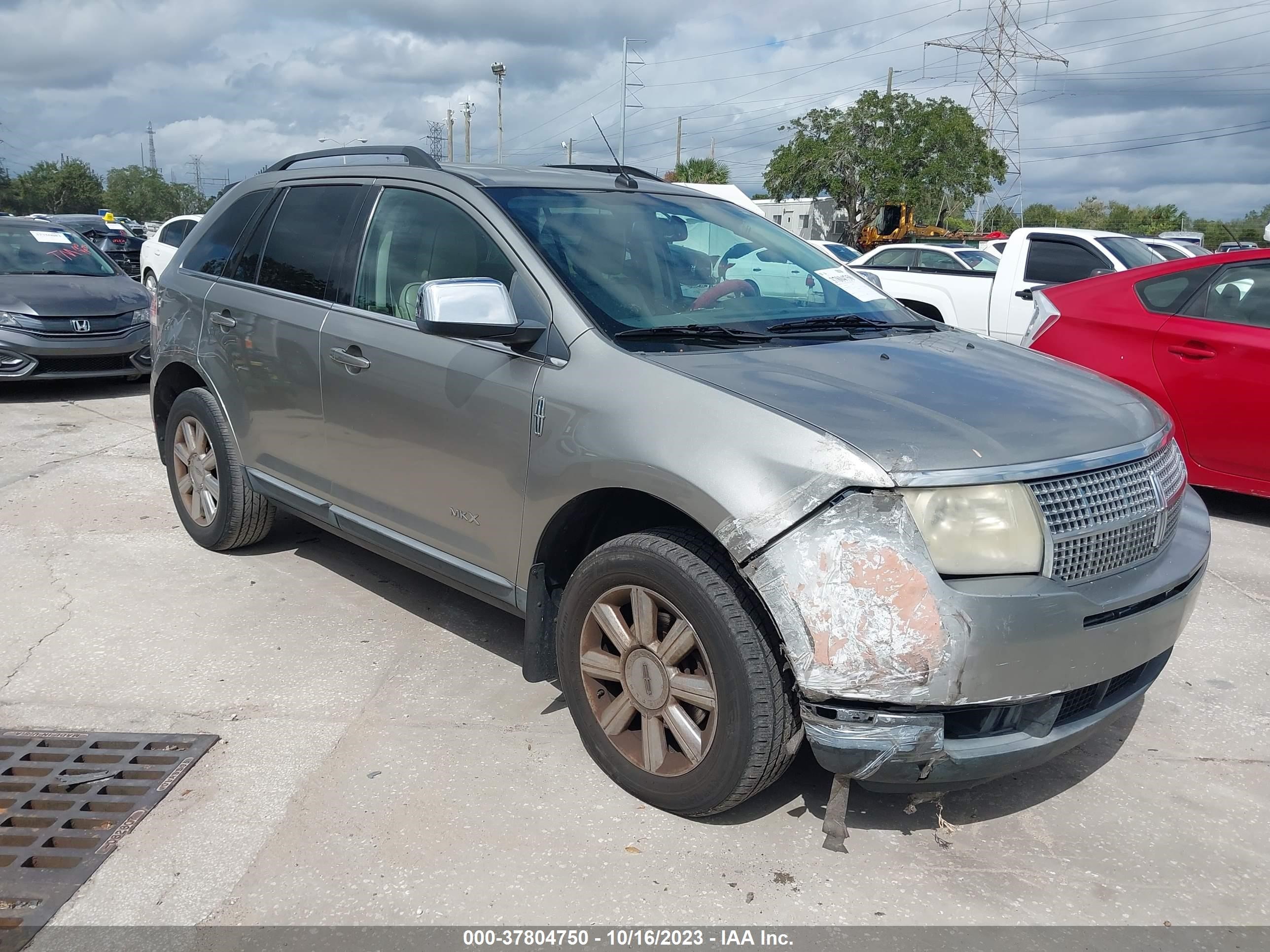 LINCOLN MKX 2008 2lmdu68c28bj33540