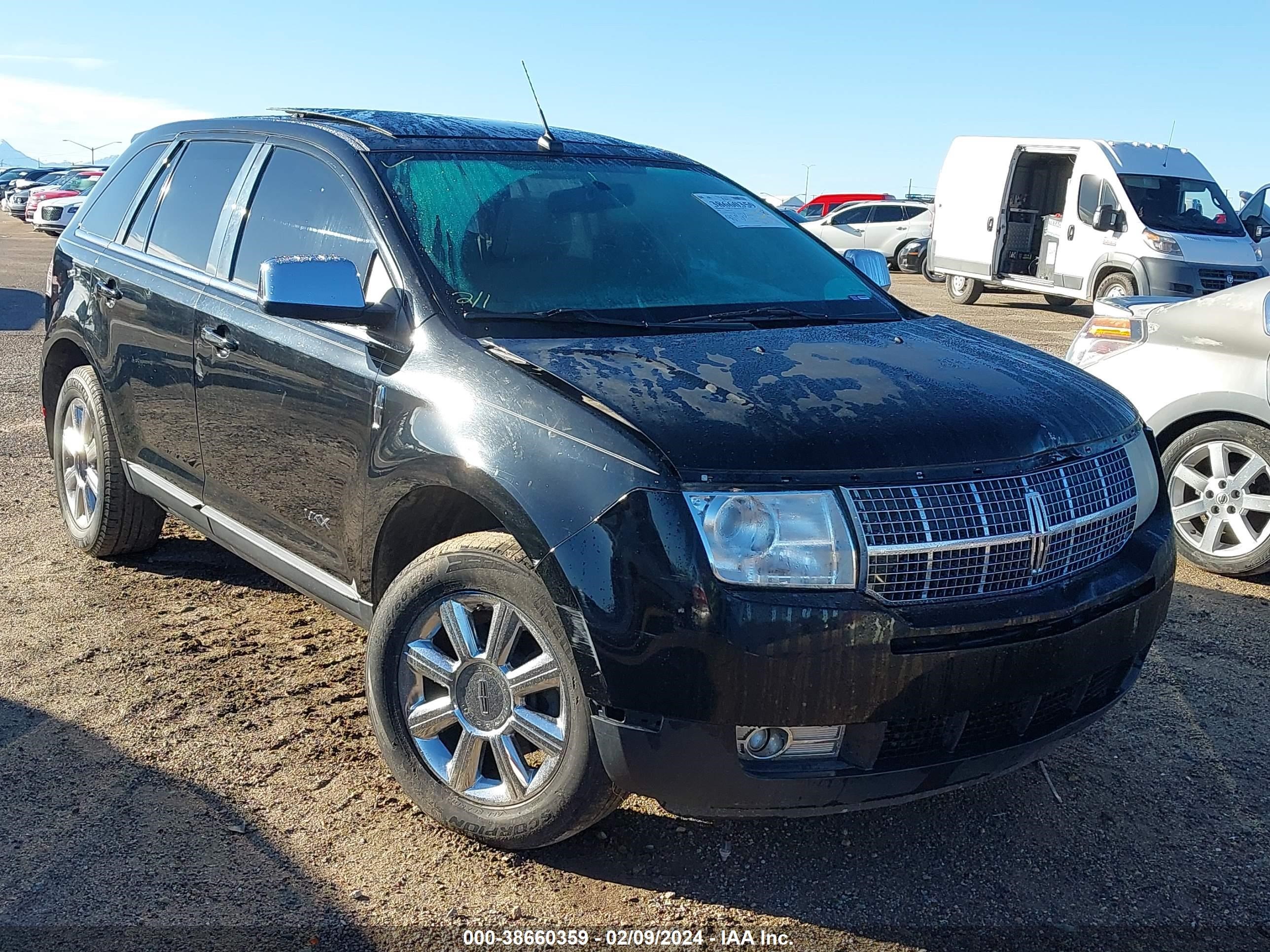 LINCOLN MKX 2008 2lmdu68c38bj24412