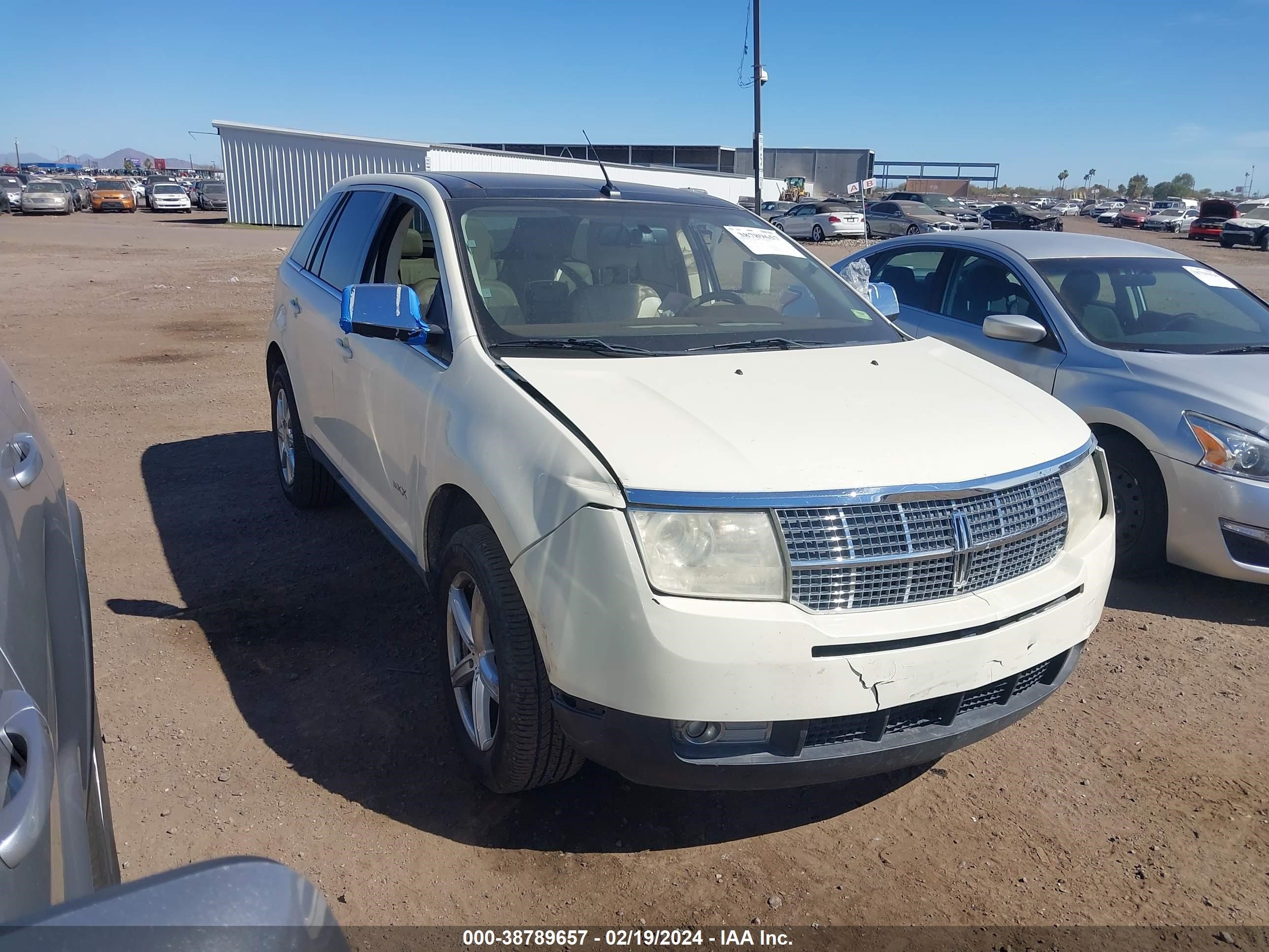 LINCOLN MKX 2007 2lmdu68c47bj19041