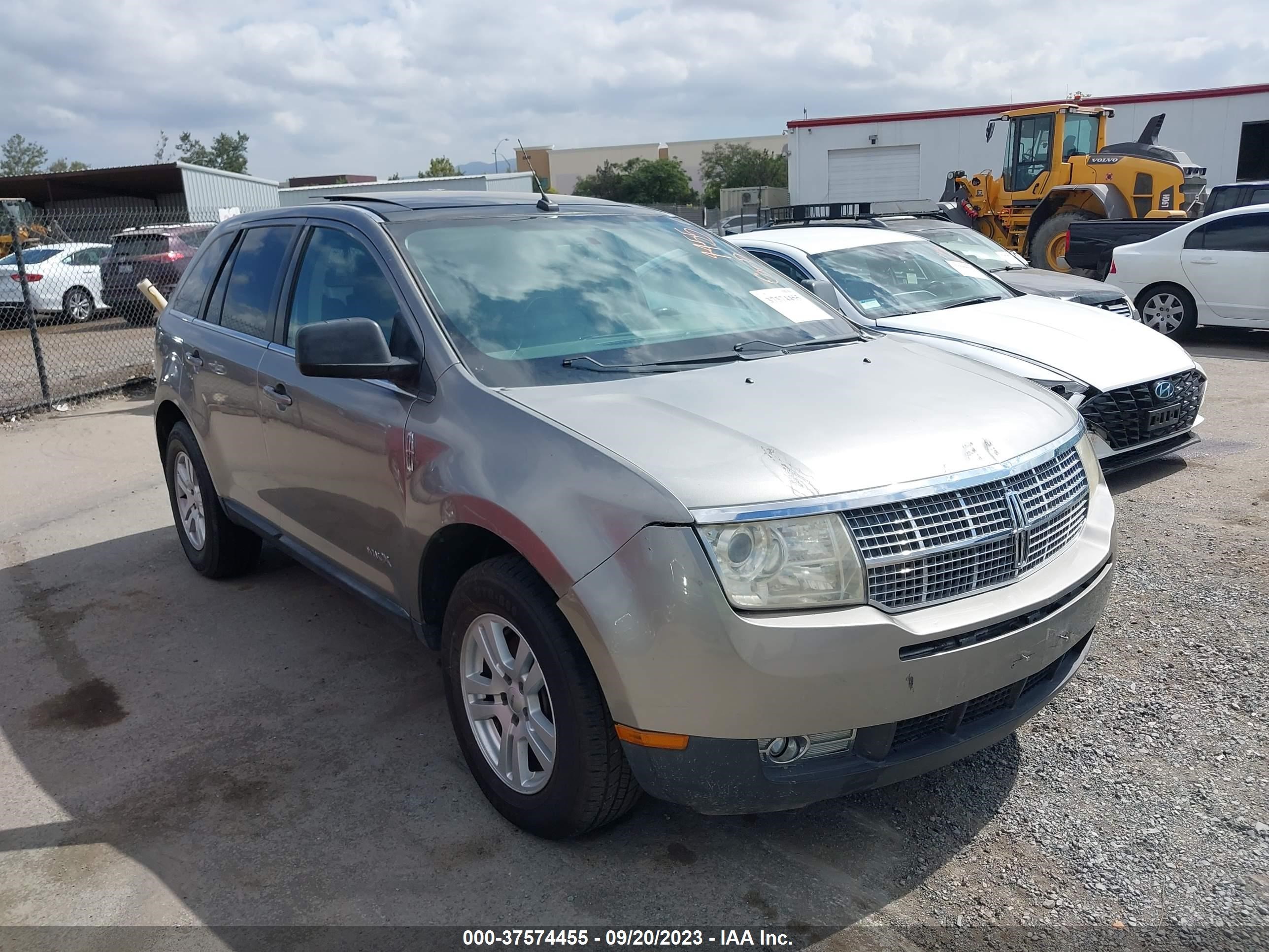 LINCOLN MKX 2008 2lmdu68c48bj23916