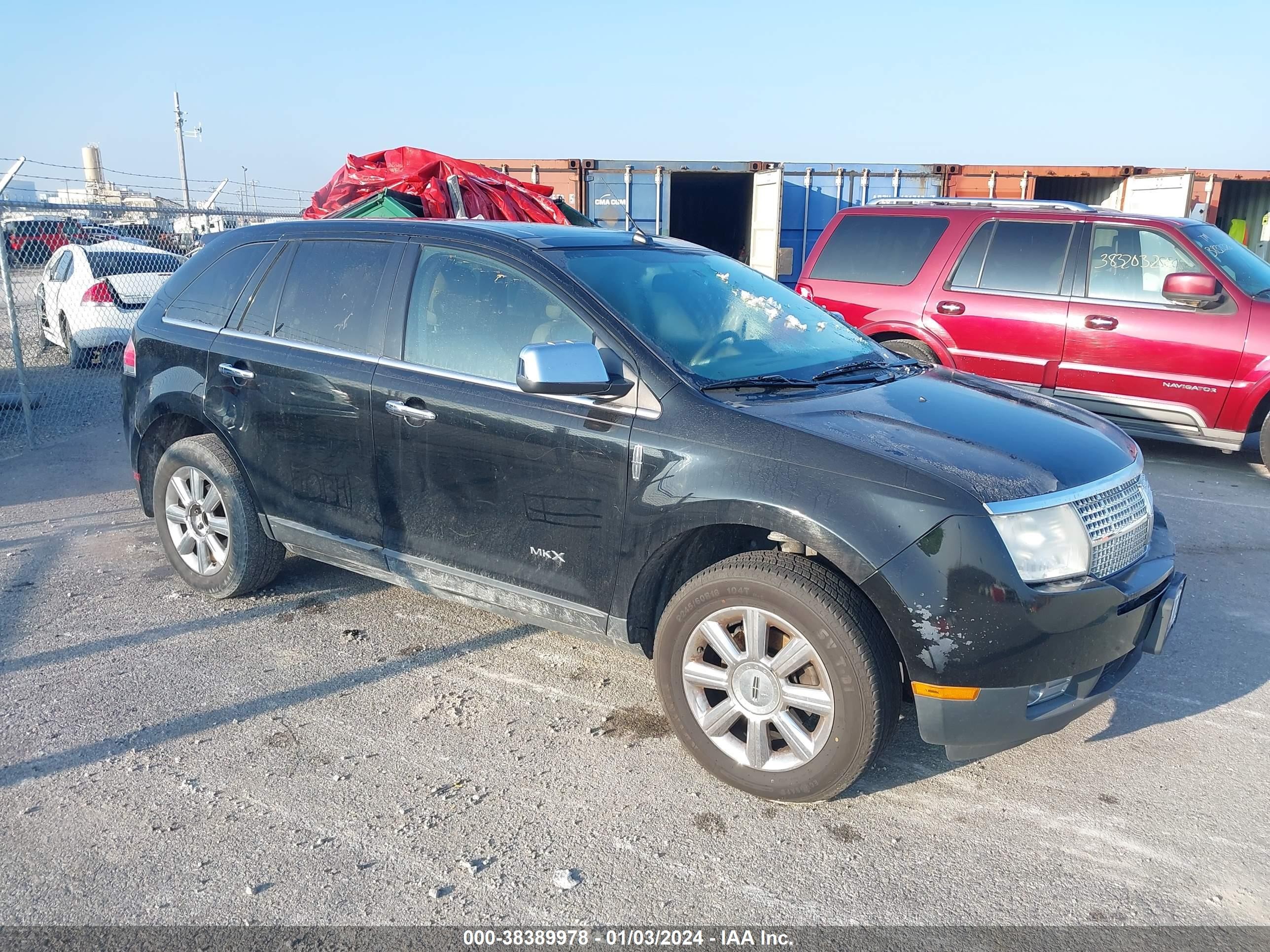 LINCOLN MKX 2009 2lmdu68c49bj07233