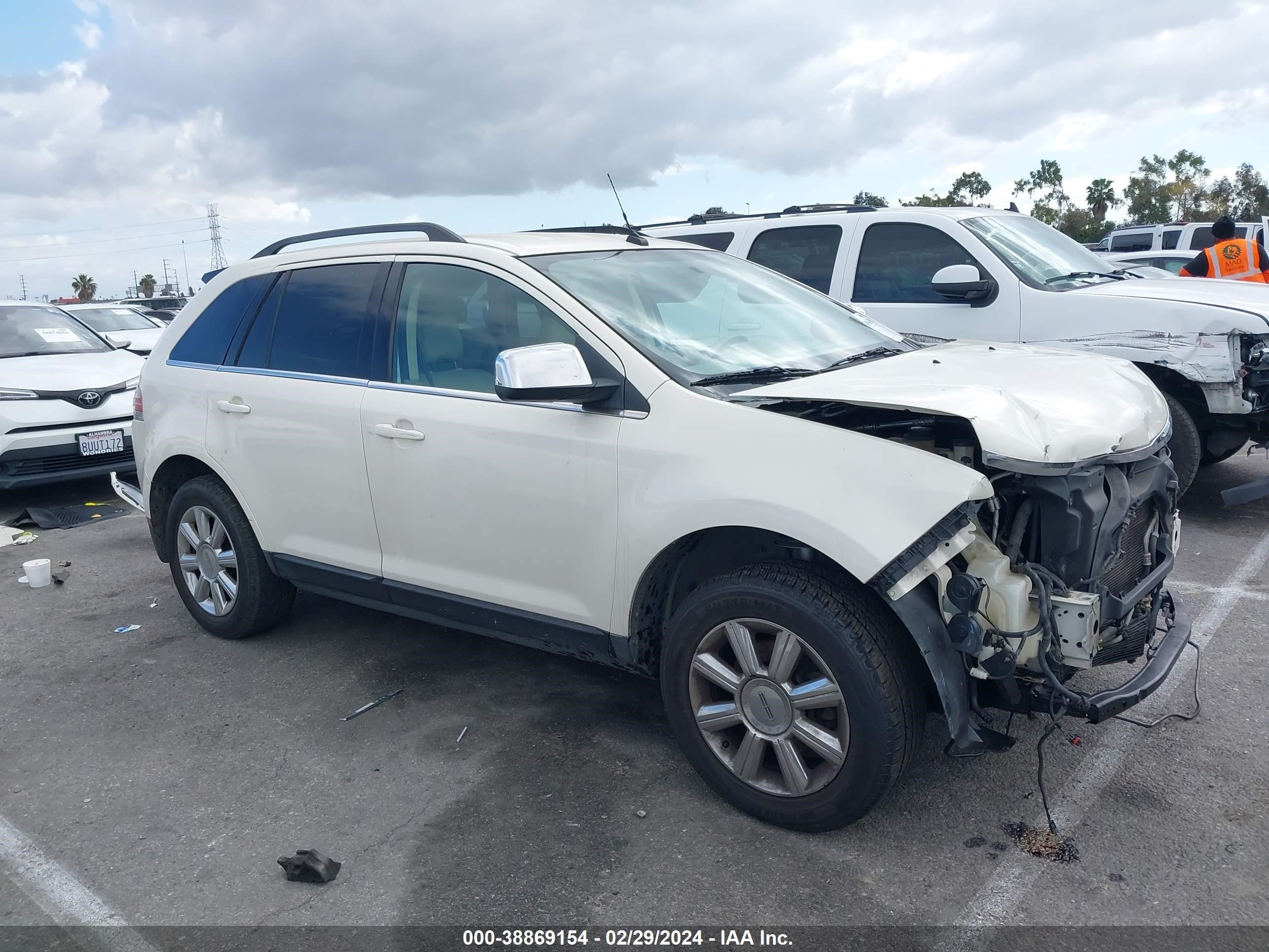 LINCOLN MKX 2007 2lmdu68c57bj05472