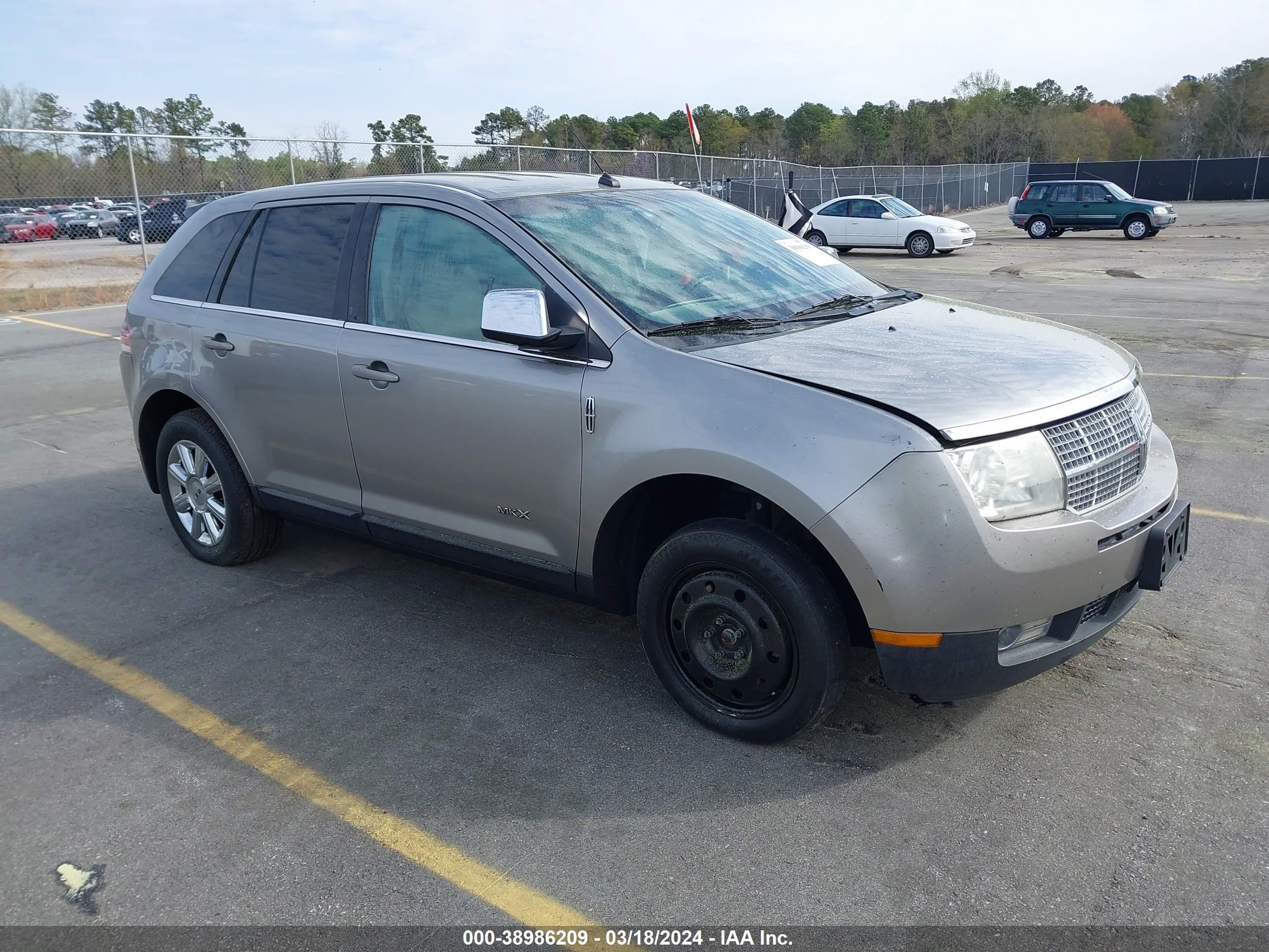 LINCOLN MKX 2008 2lmdu68c68bj26980