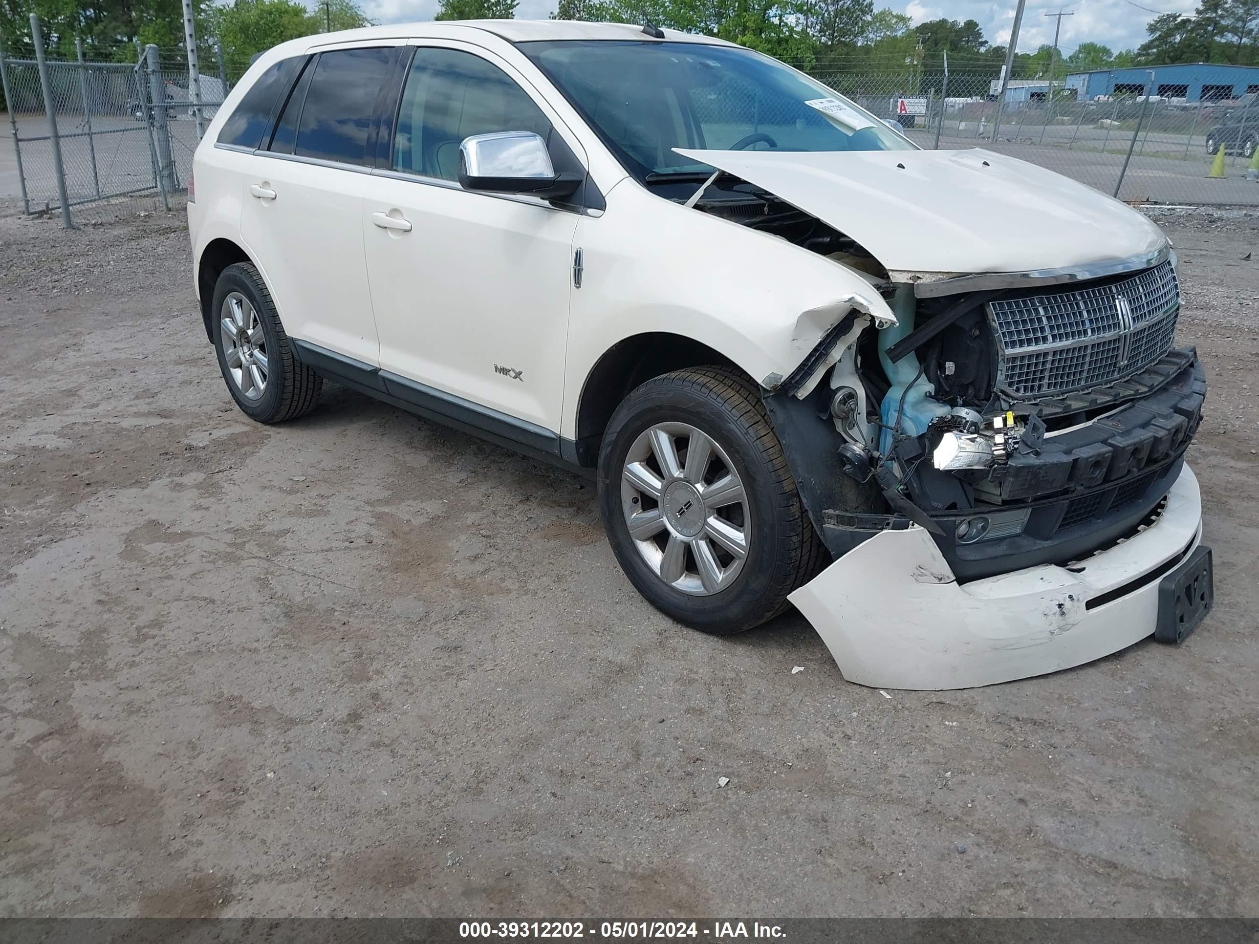 LINCOLN MKX 2008 2lmdu68c78bj14935