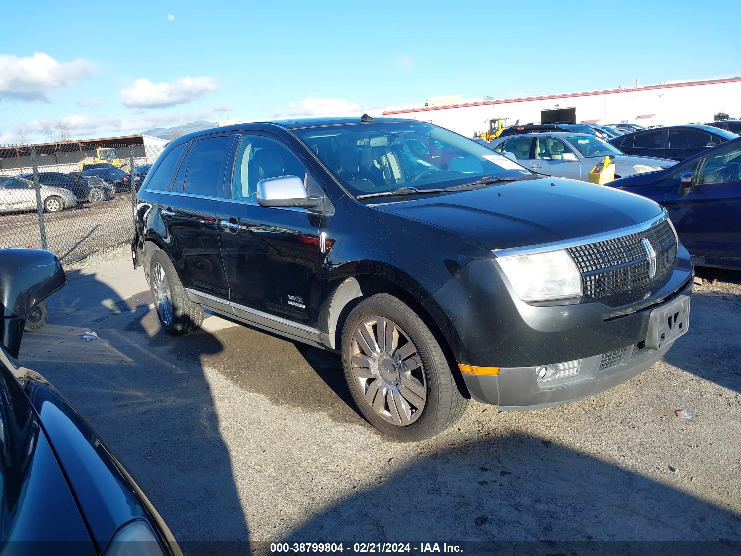 LINCOLN MKX 2008 2lmdu68c88bj27242