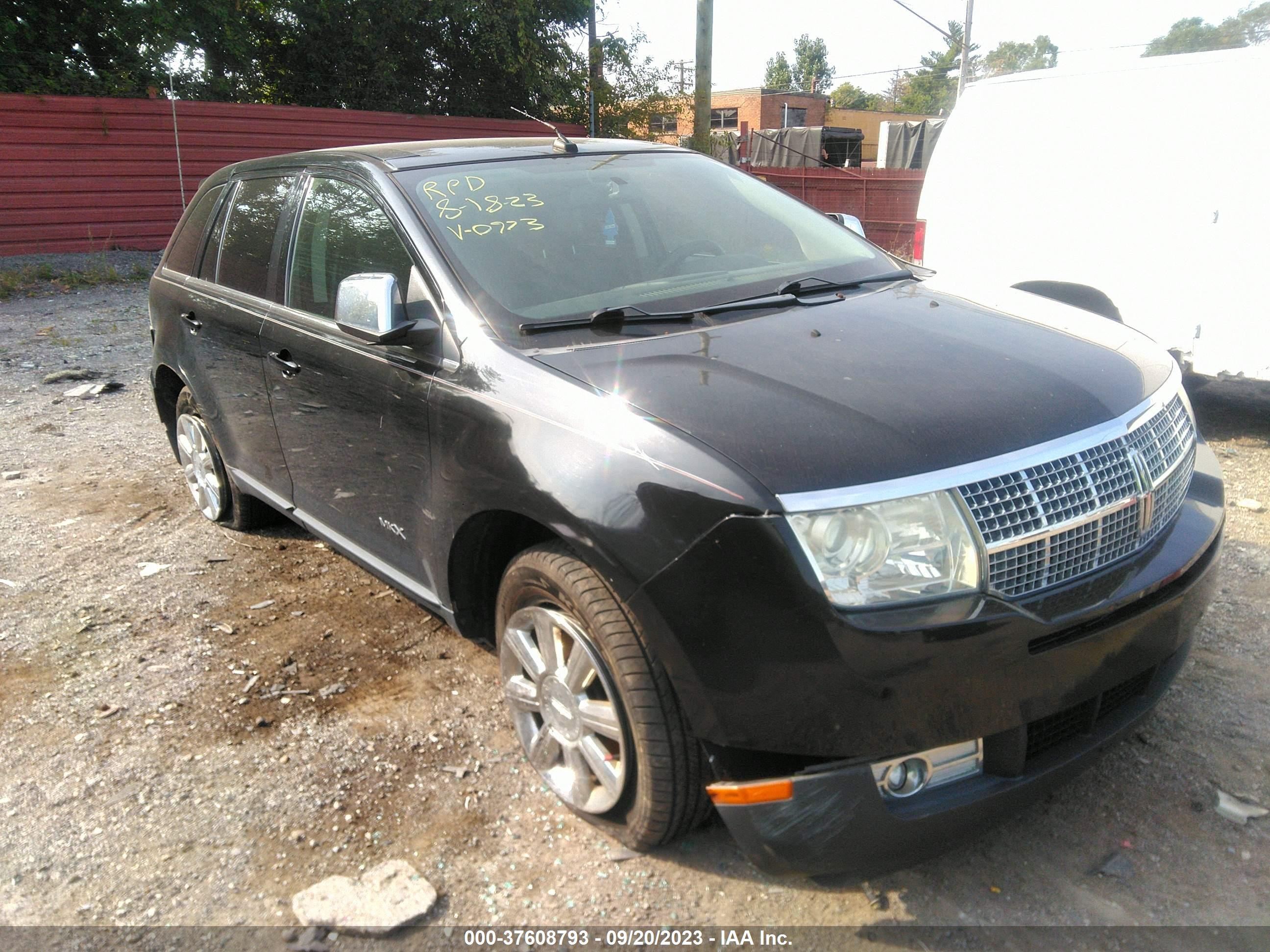 LINCOLN MKX 2007 2lmdu68c97bj30973