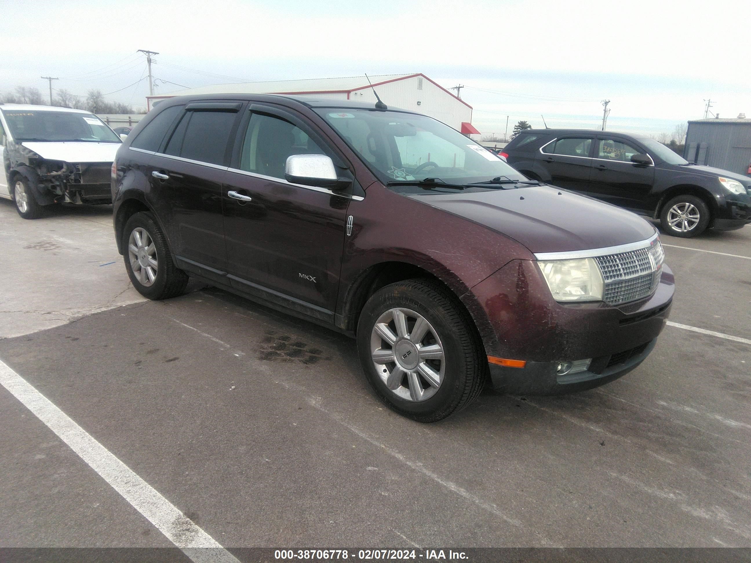 LINCOLN MKX 2009 2lmdu68cx9bj11688