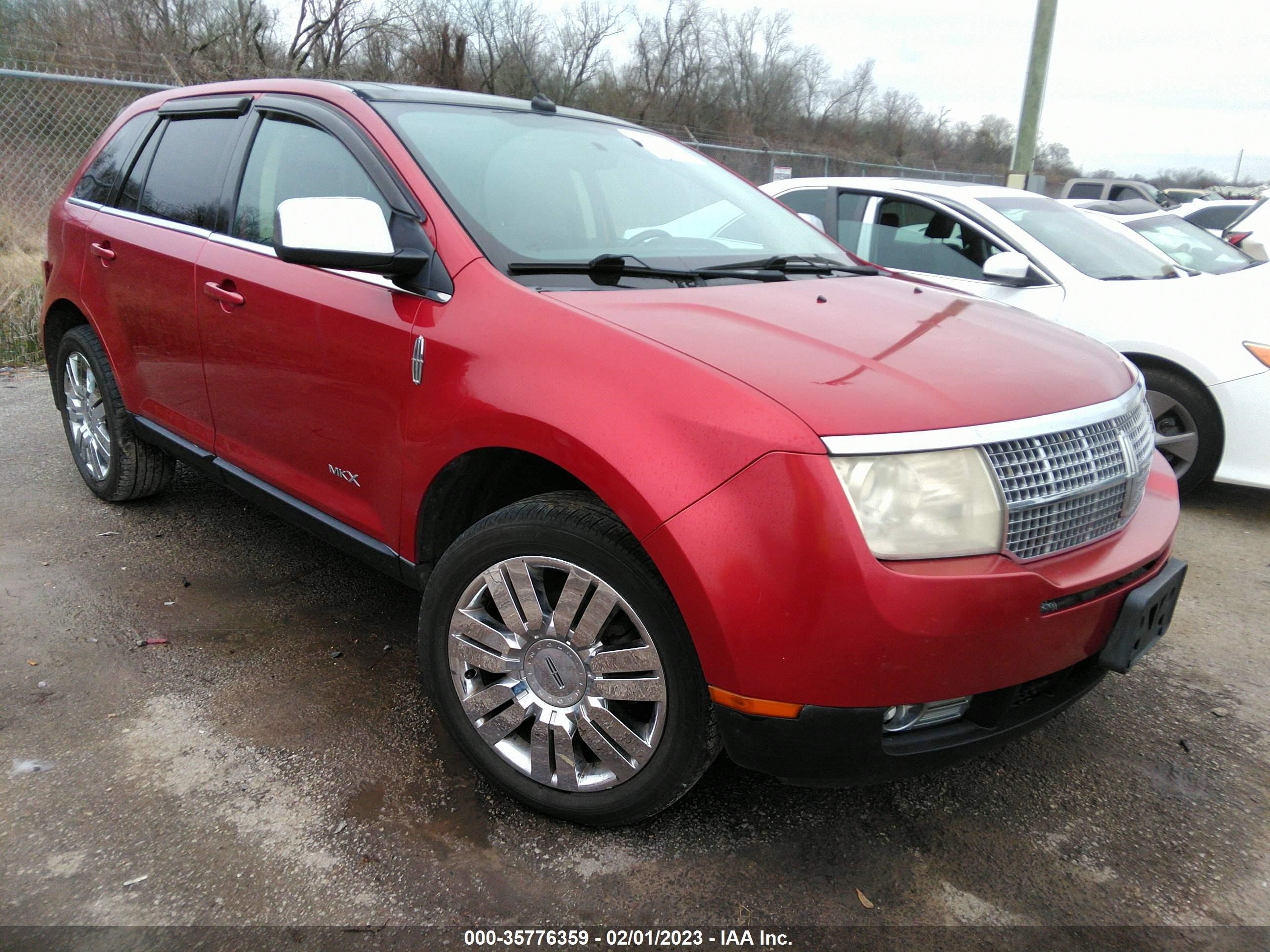 LINCOLN MKX 2008 2lmdu88c08bj17557