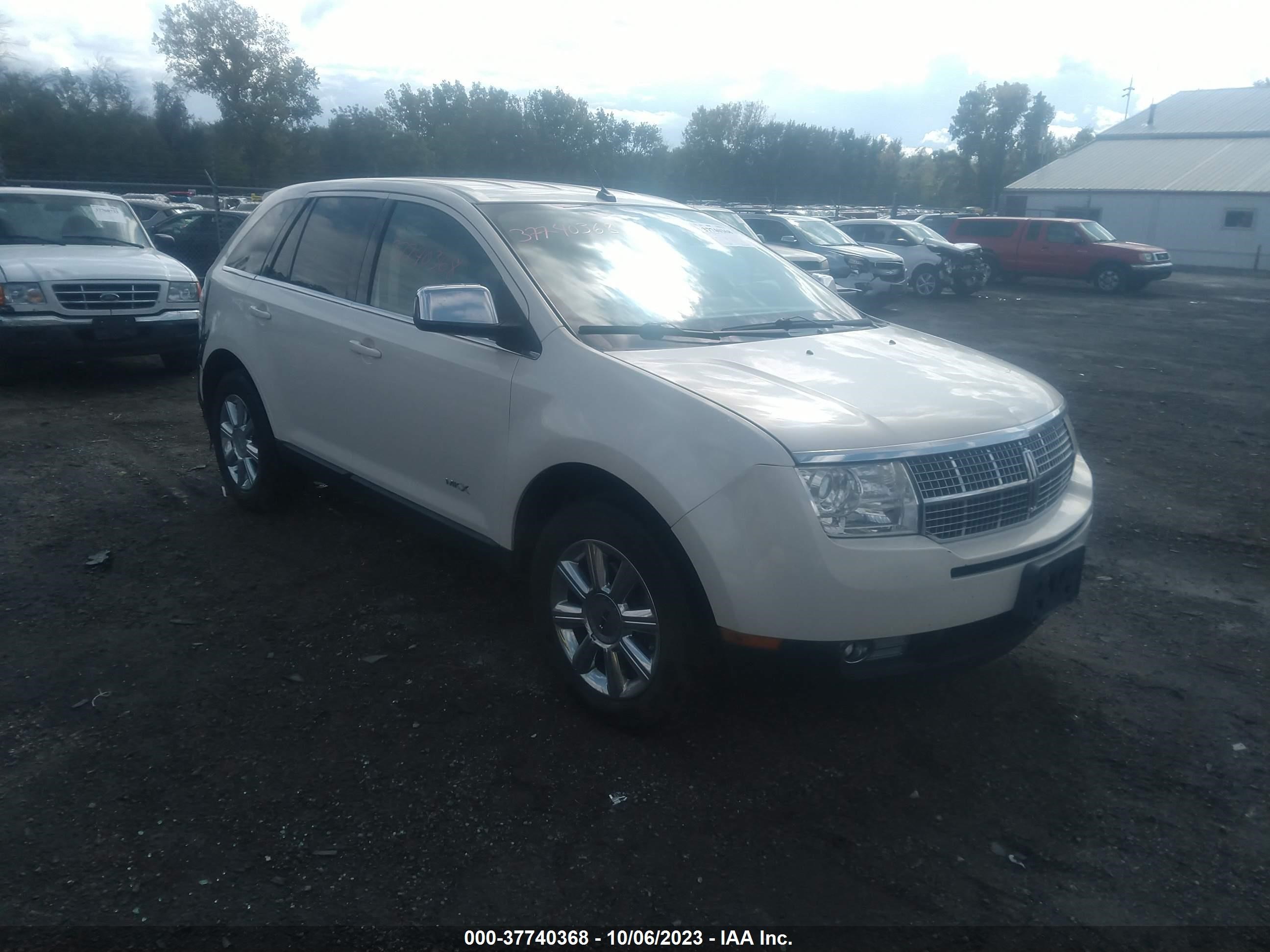 LINCOLN MKX 2007 2lmdu88c17bj08204