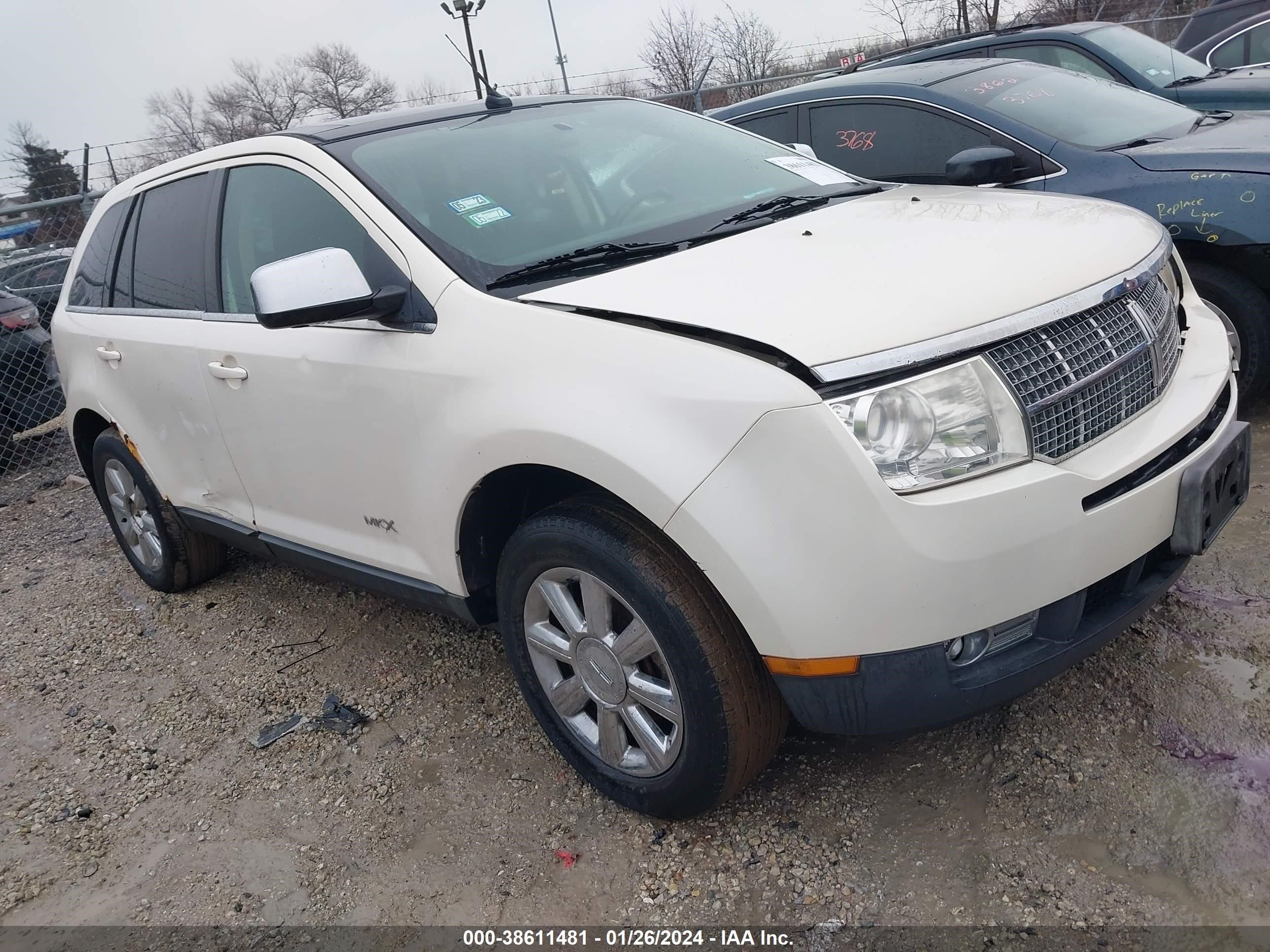 LINCOLN MKX 2007 2lmdu88c17bj10292