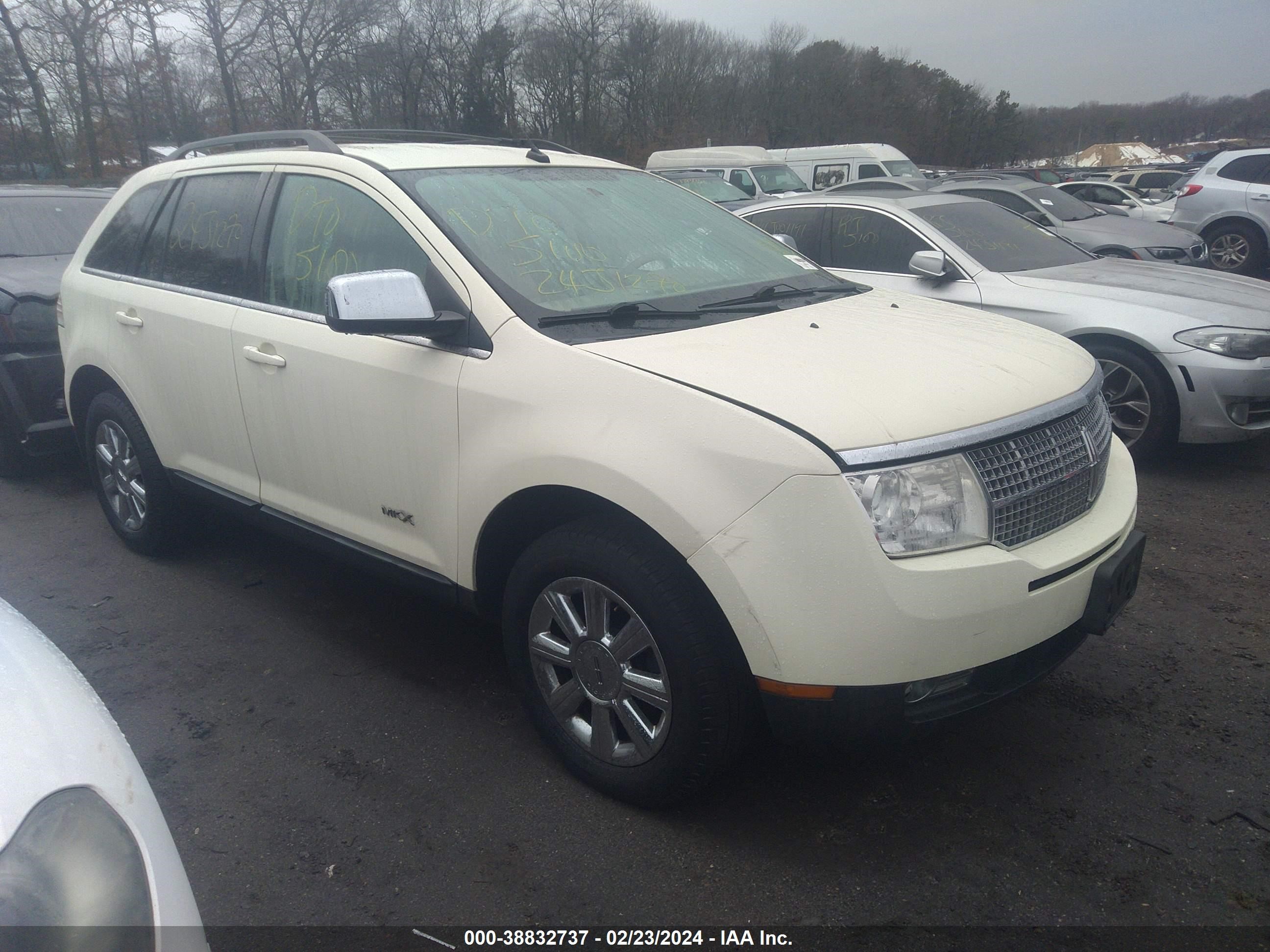 LINCOLN MKX 2007 2lmdu88c17bj26475