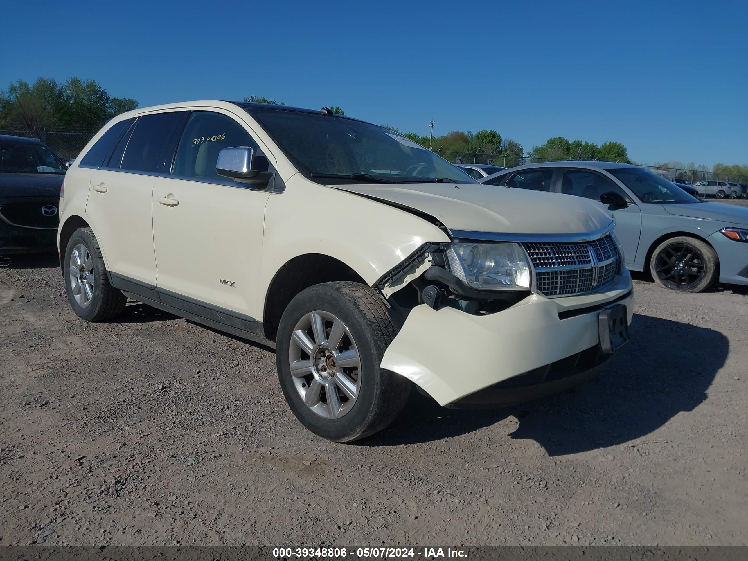 LINCOLN MKX 2007 2lmdu88c17bj38657