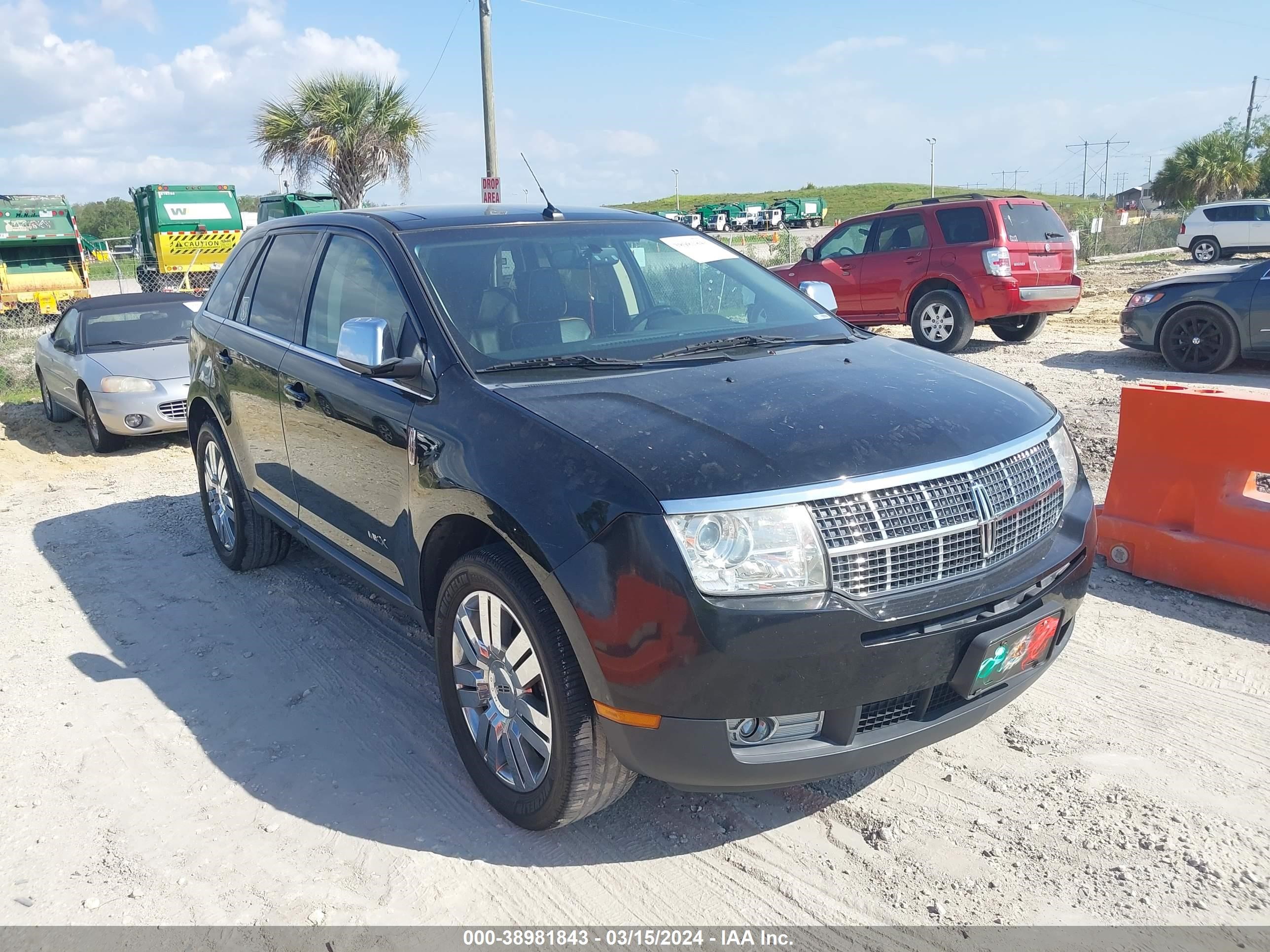 LINCOLN MKX 2008 2lmdu88c18bj01514