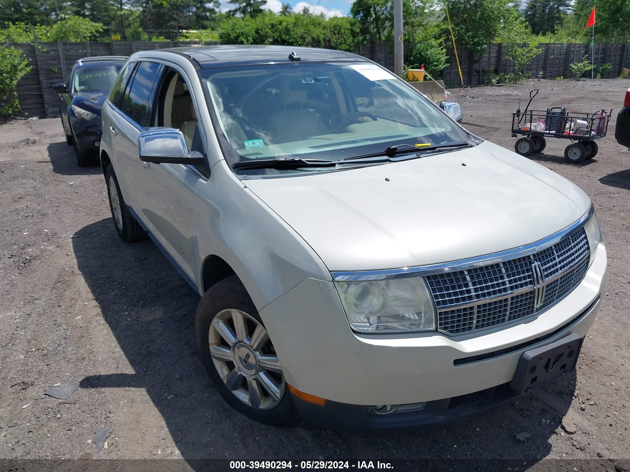 LINCOLN MKX 2007 2lmdu88c37bj24646