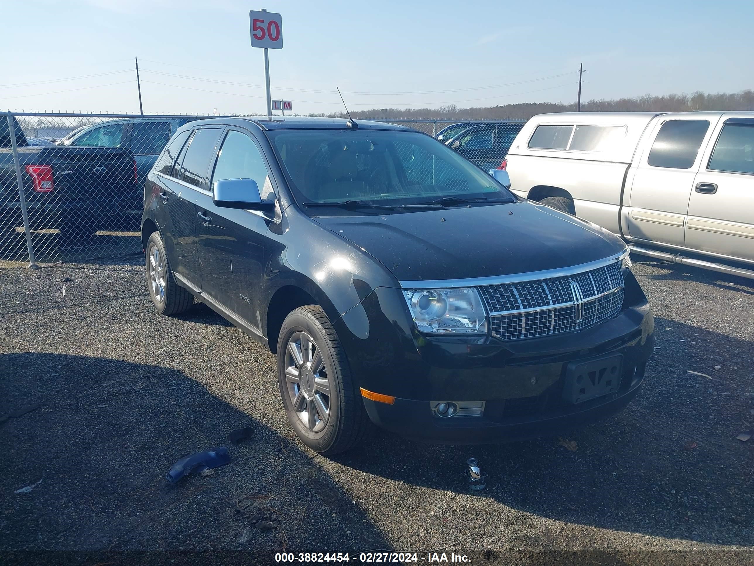 LINCOLN MKX 2007 2lmdu88c37bj26025