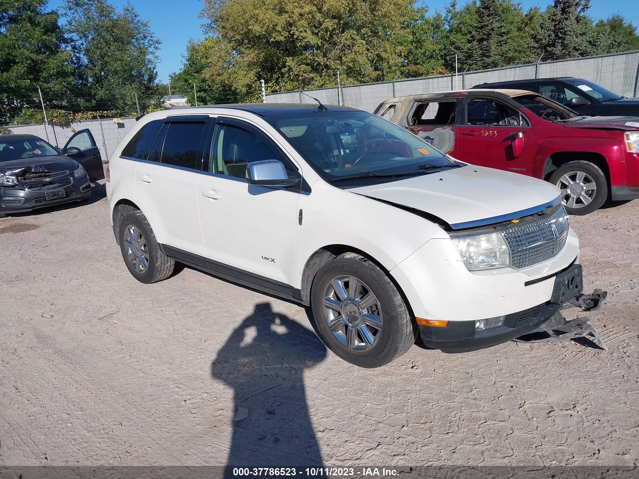 LINCOLN MKX 2008 2lmdu88c38bj05774