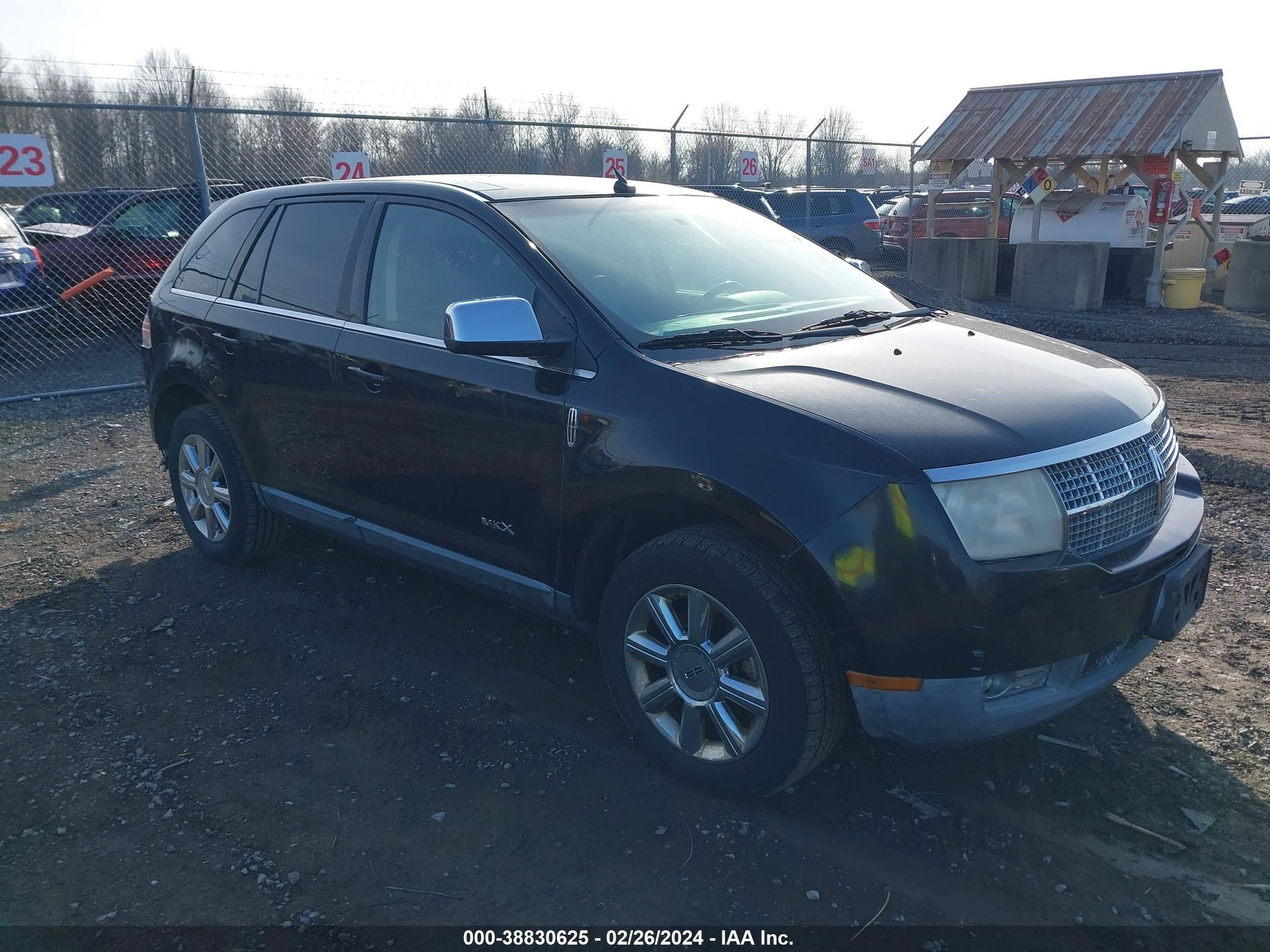 LINCOLN MKX 2008 2lmdu88c38bj06200