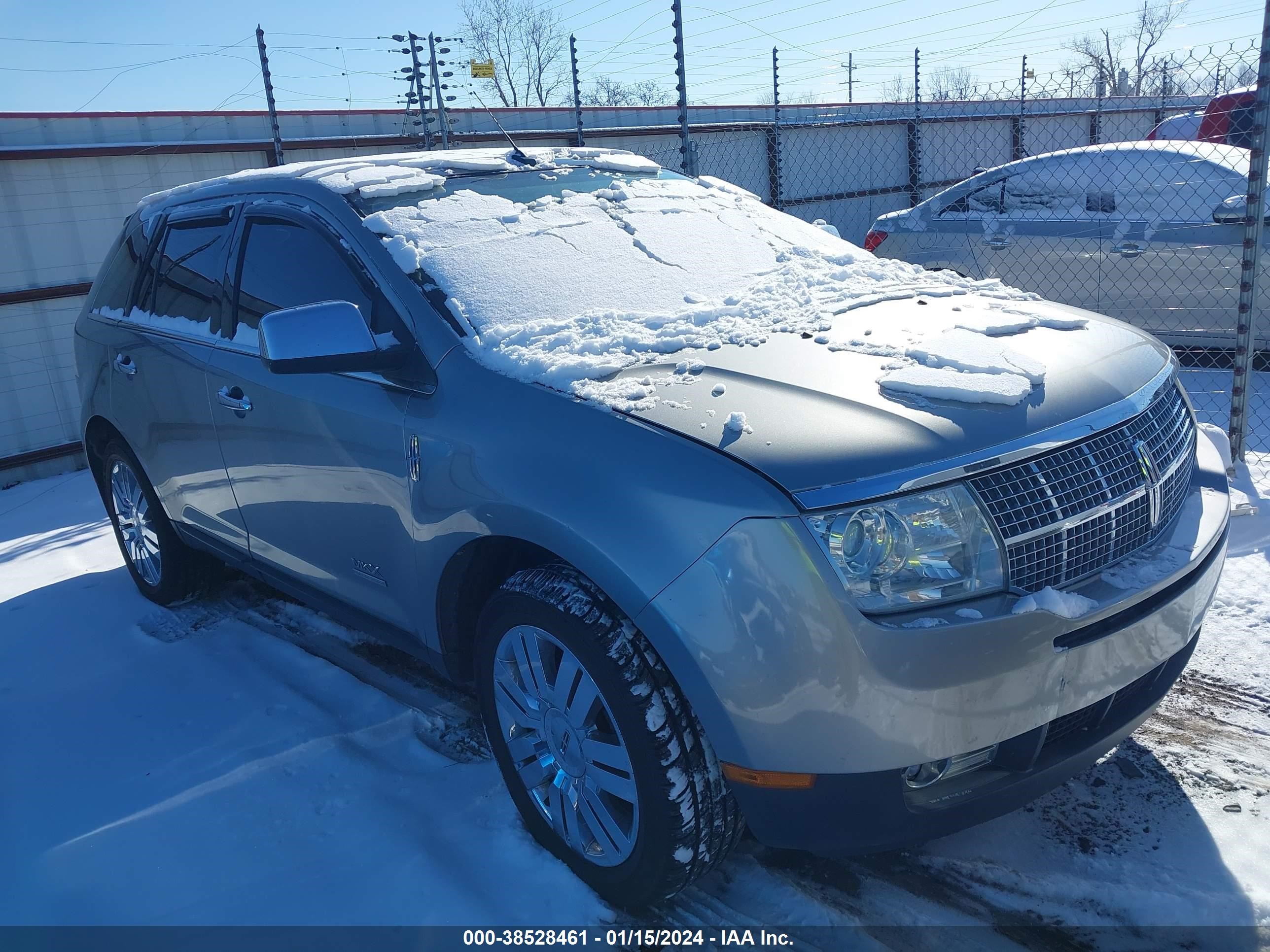 LINCOLN MKX 2008 2lmdu88c38bj15740