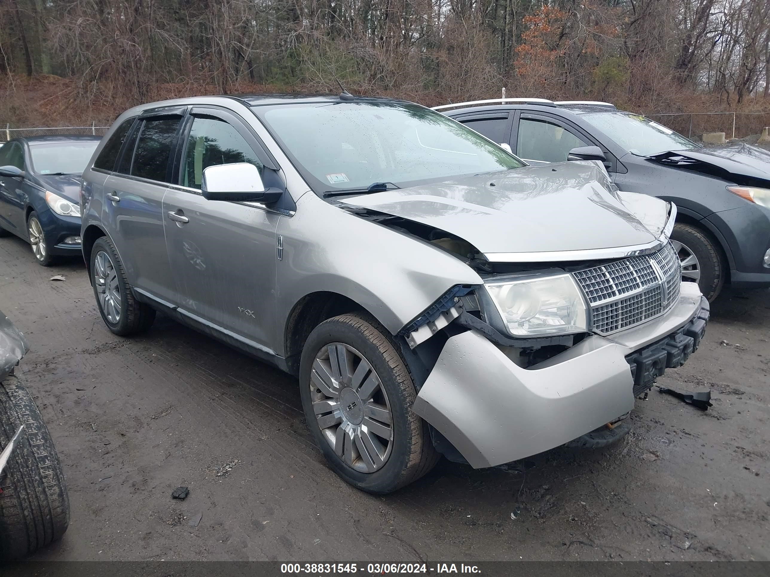 LINCOLN MKX 2008 2lmdu88c38bj26303