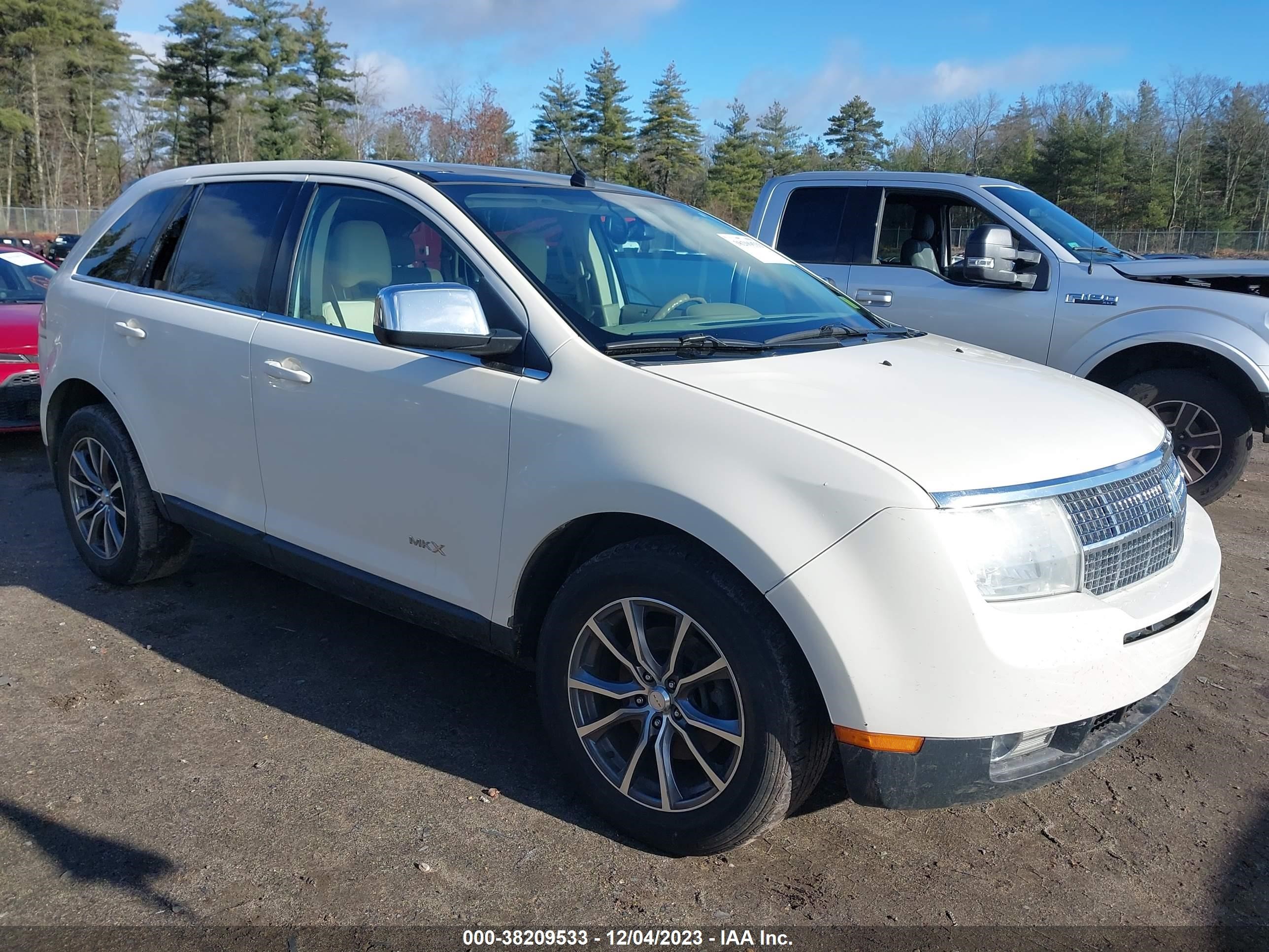 LINCOLN MKX 2007 2lmdu88c47bj28379