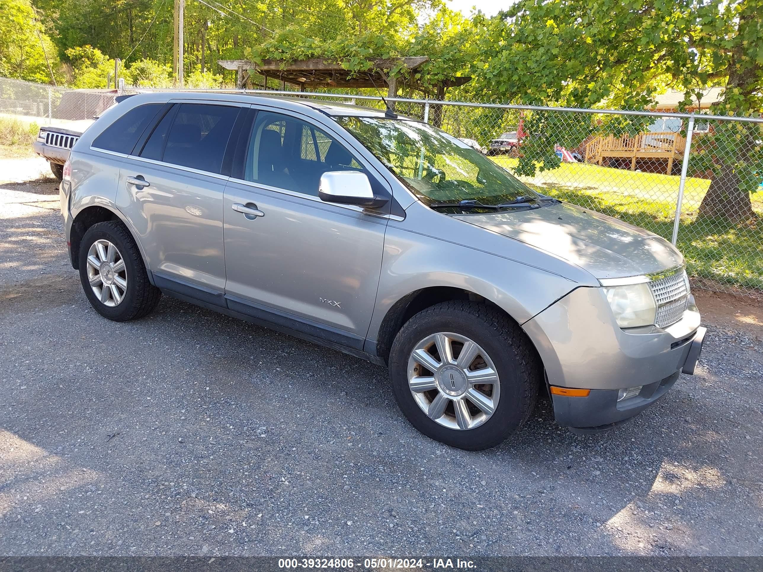 LINCOLN MKX 2007 2lmdu88c47bj33775