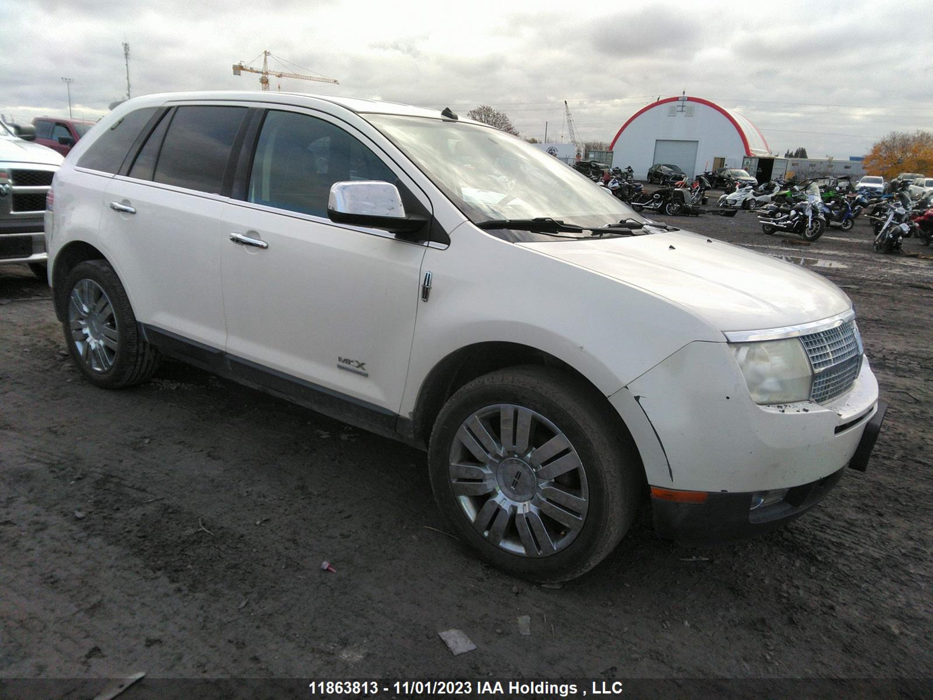 LINCOLN MKX 2008 2lmdu88c48bj05945