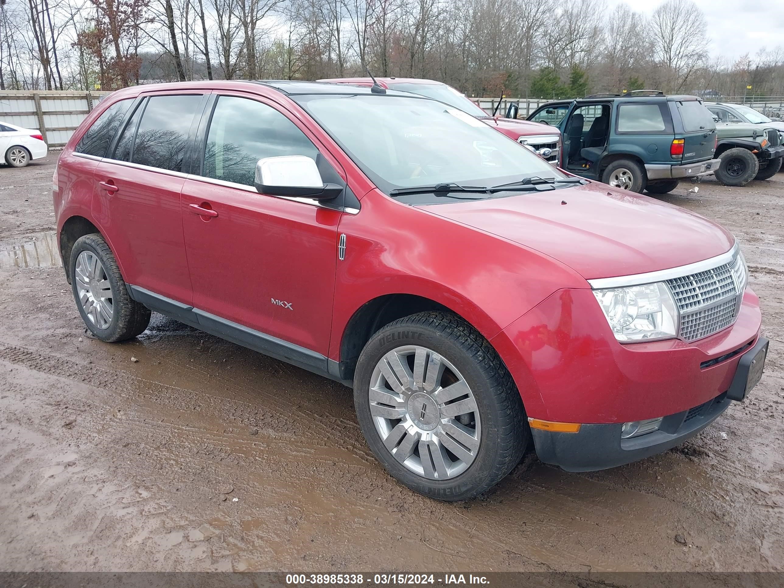 LINCOLN MKX 2008 2lmdu88c48bj28738