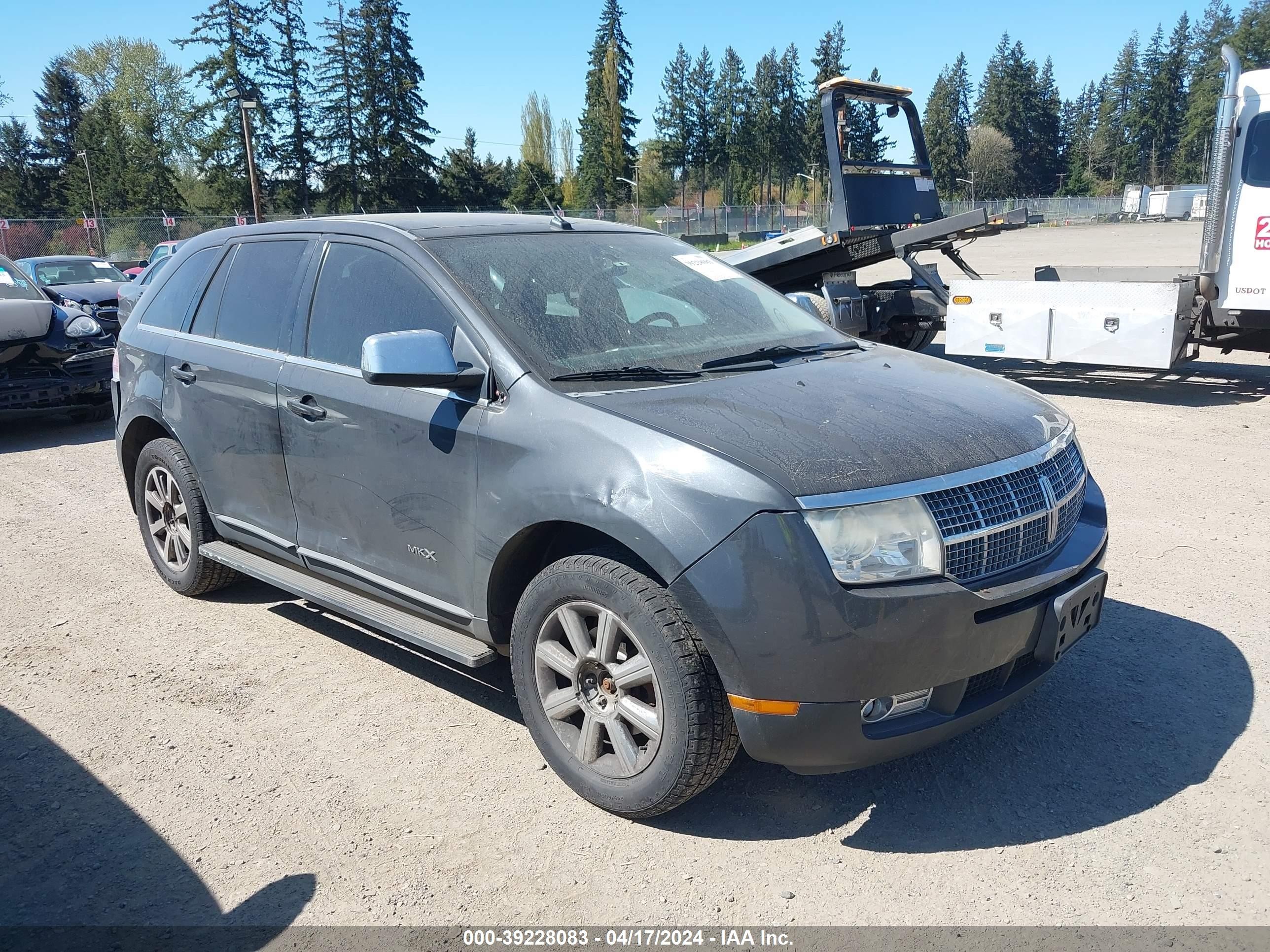 LINCOLN MKX 2007 2lmdu88c57bj24597