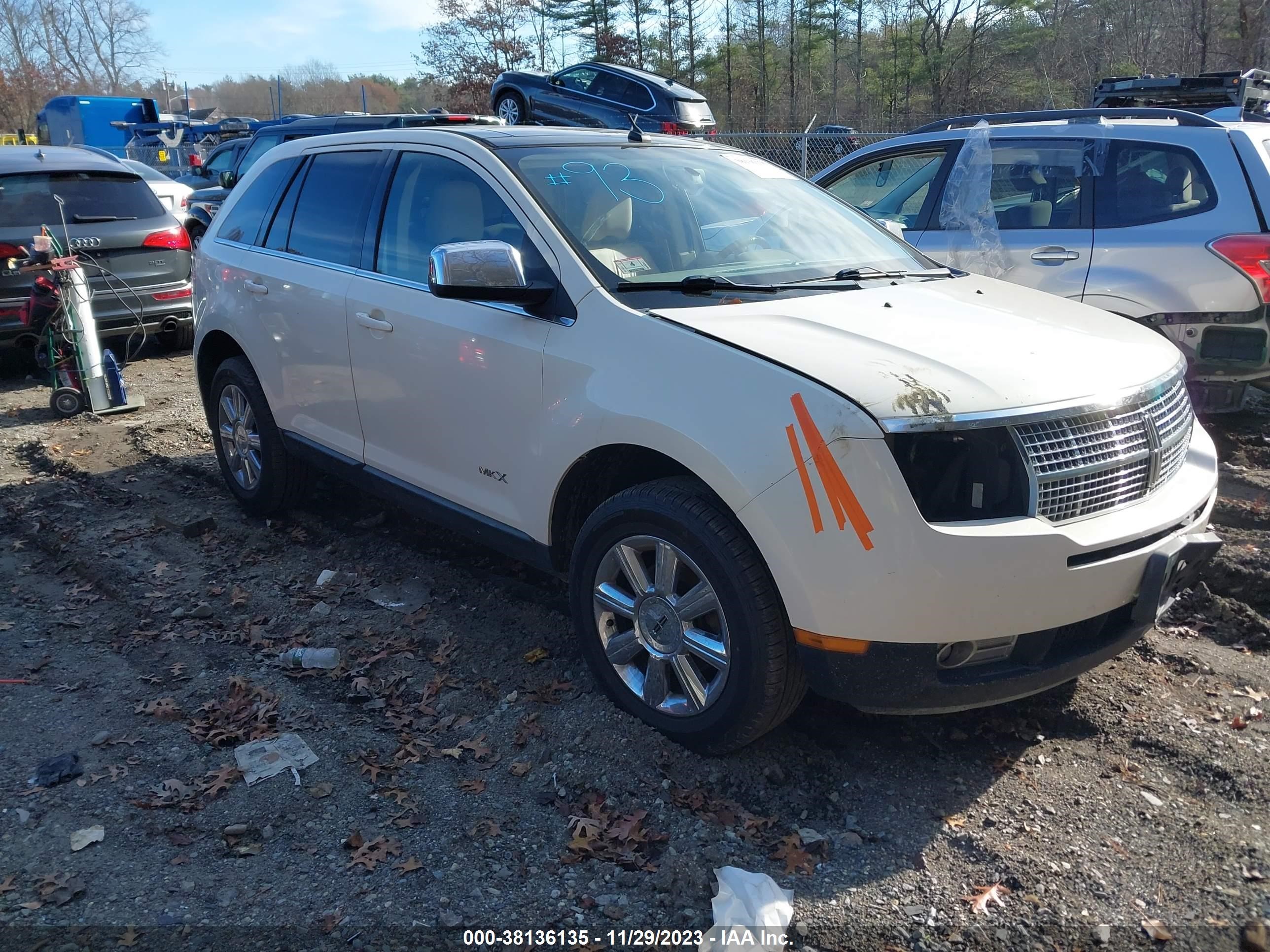 LINCOLN MKX 2007 2lmdu88c57bj25104