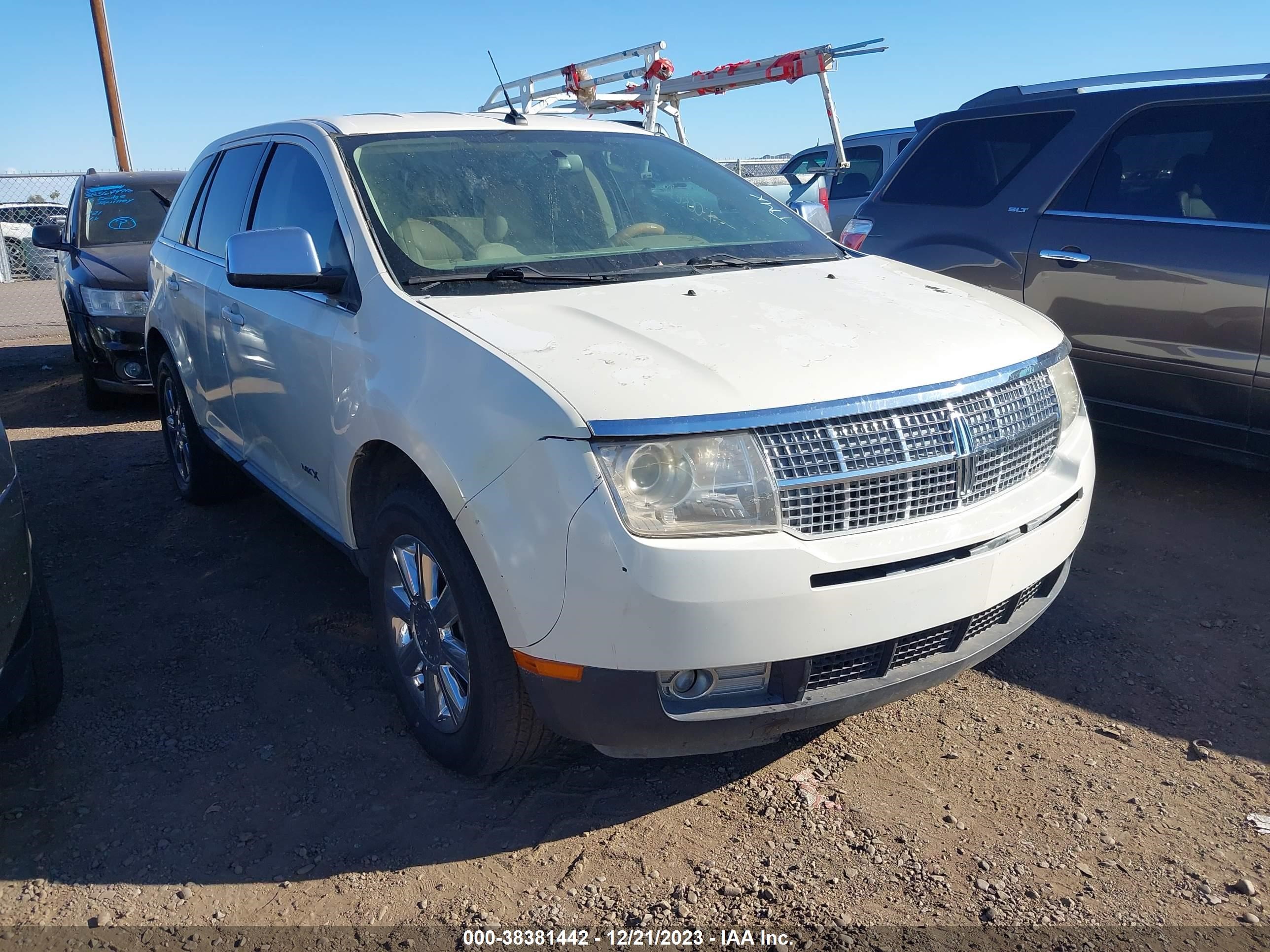 LINCOLN MKX 2007 2lmdu88c57bj30481