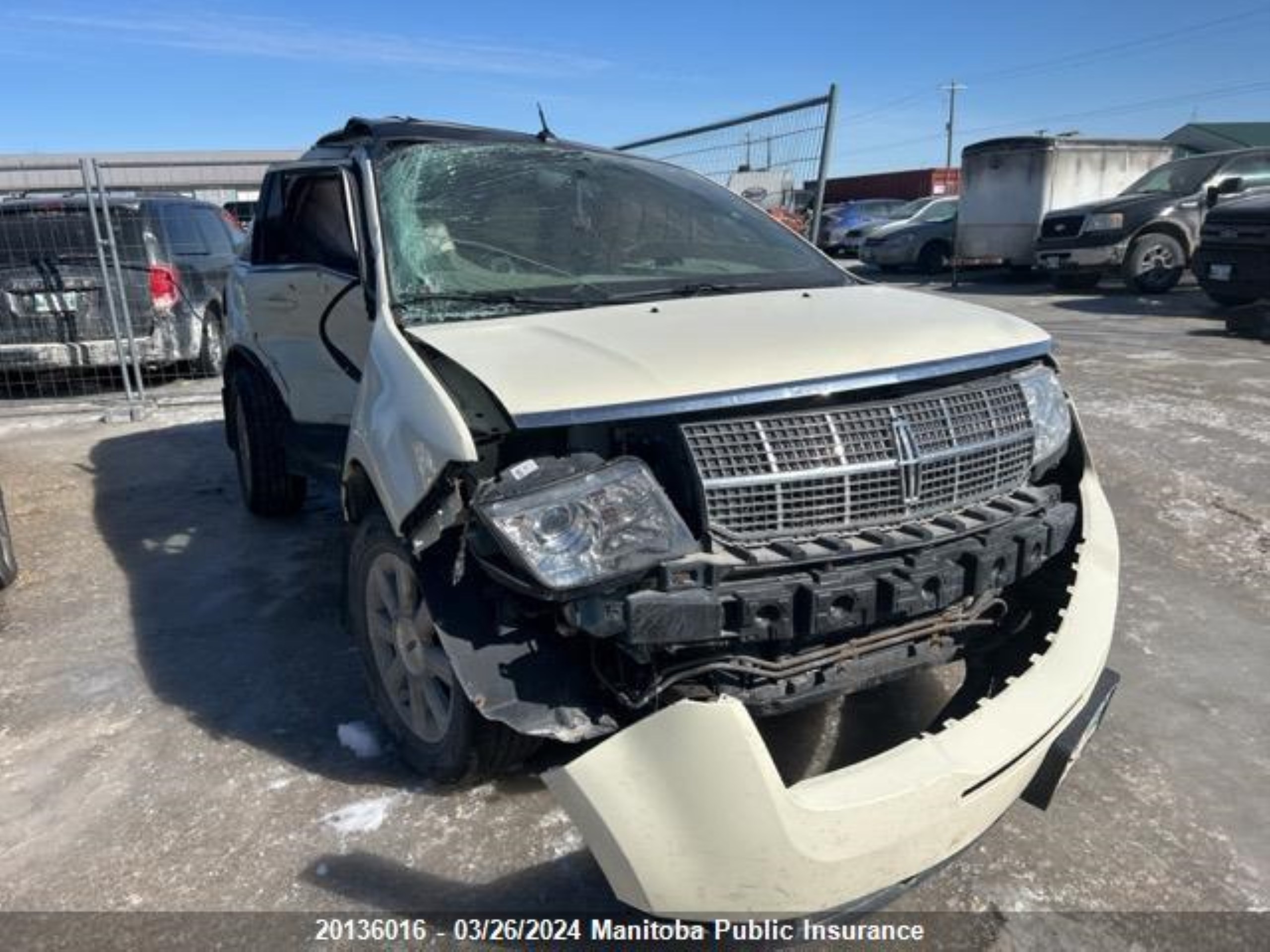 LINCOLN MKX 2007 2lmdu88c57bj36698