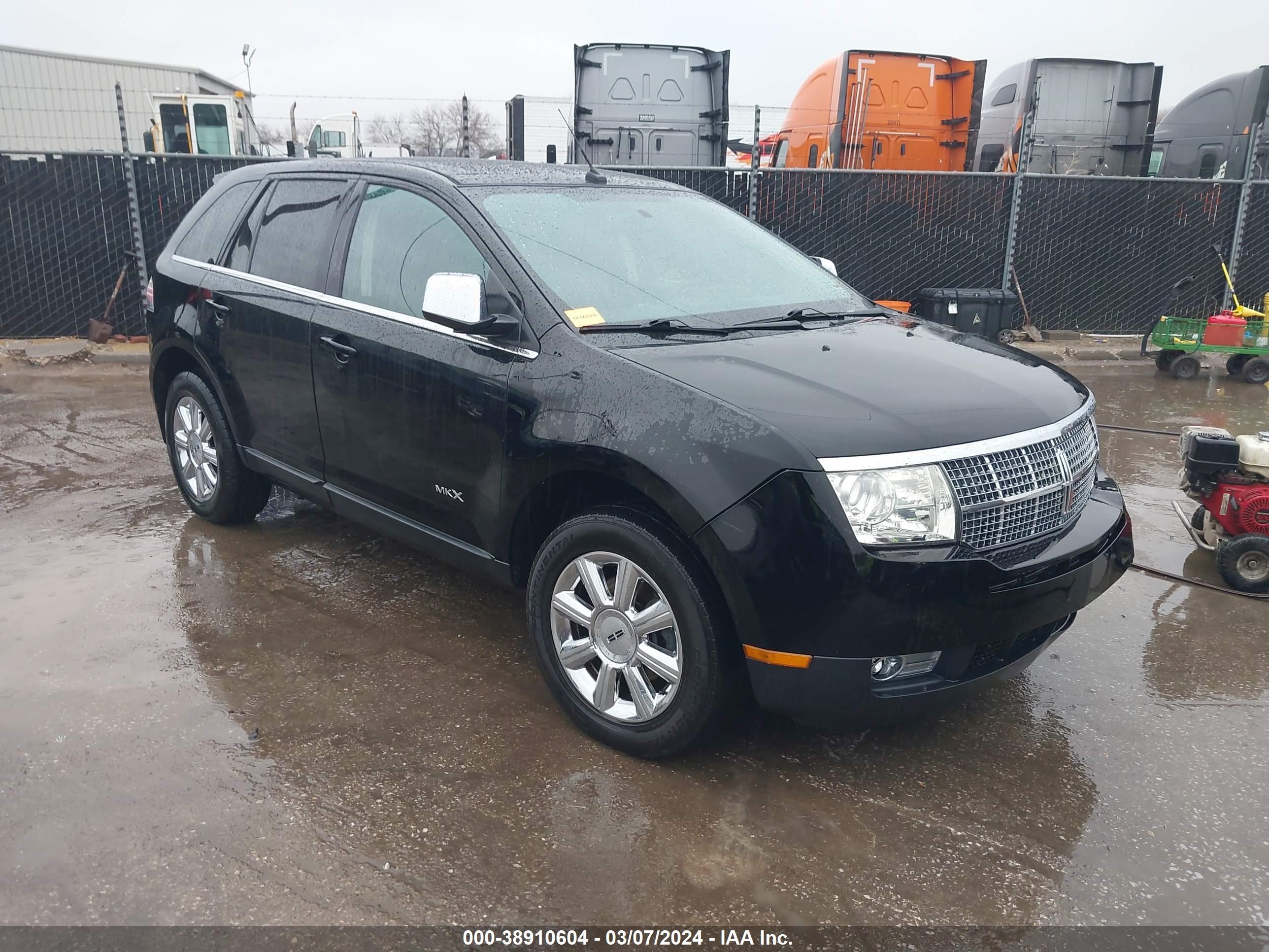 LINCOLN MKX 2007 2lmdu88c57bj38581