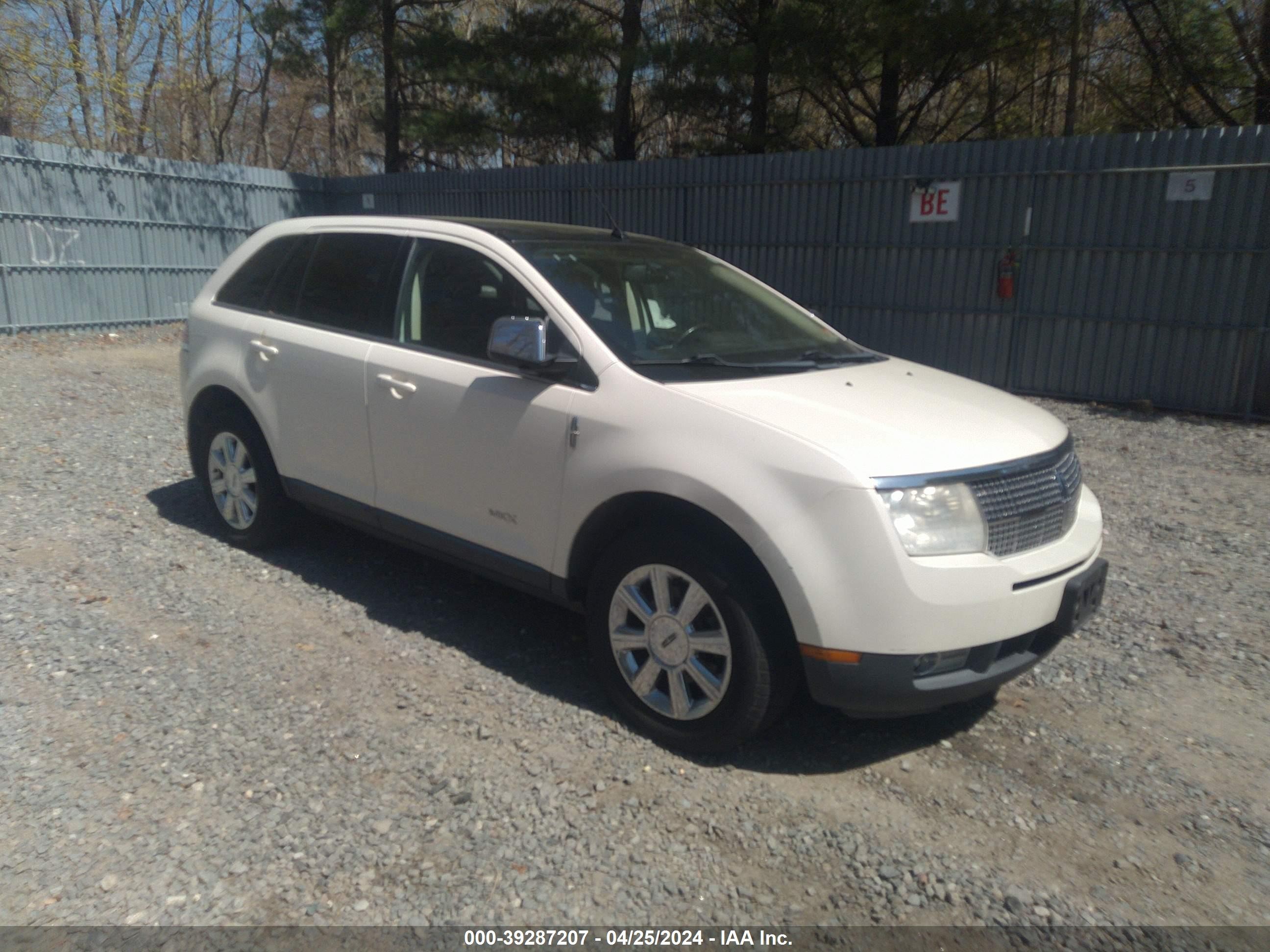 LINCOLN MKX 2008 2lmdu88c58bj29719