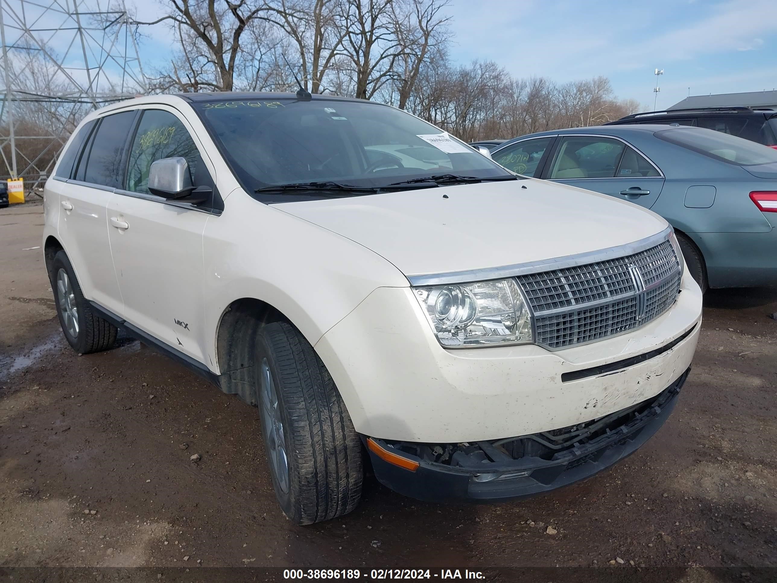 LINCOLN MKX 2007 2lmdu88c67bj19957