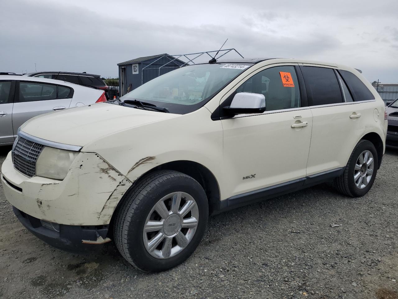 LINCOLN MKX 2007 2lmdu88c67bj20655