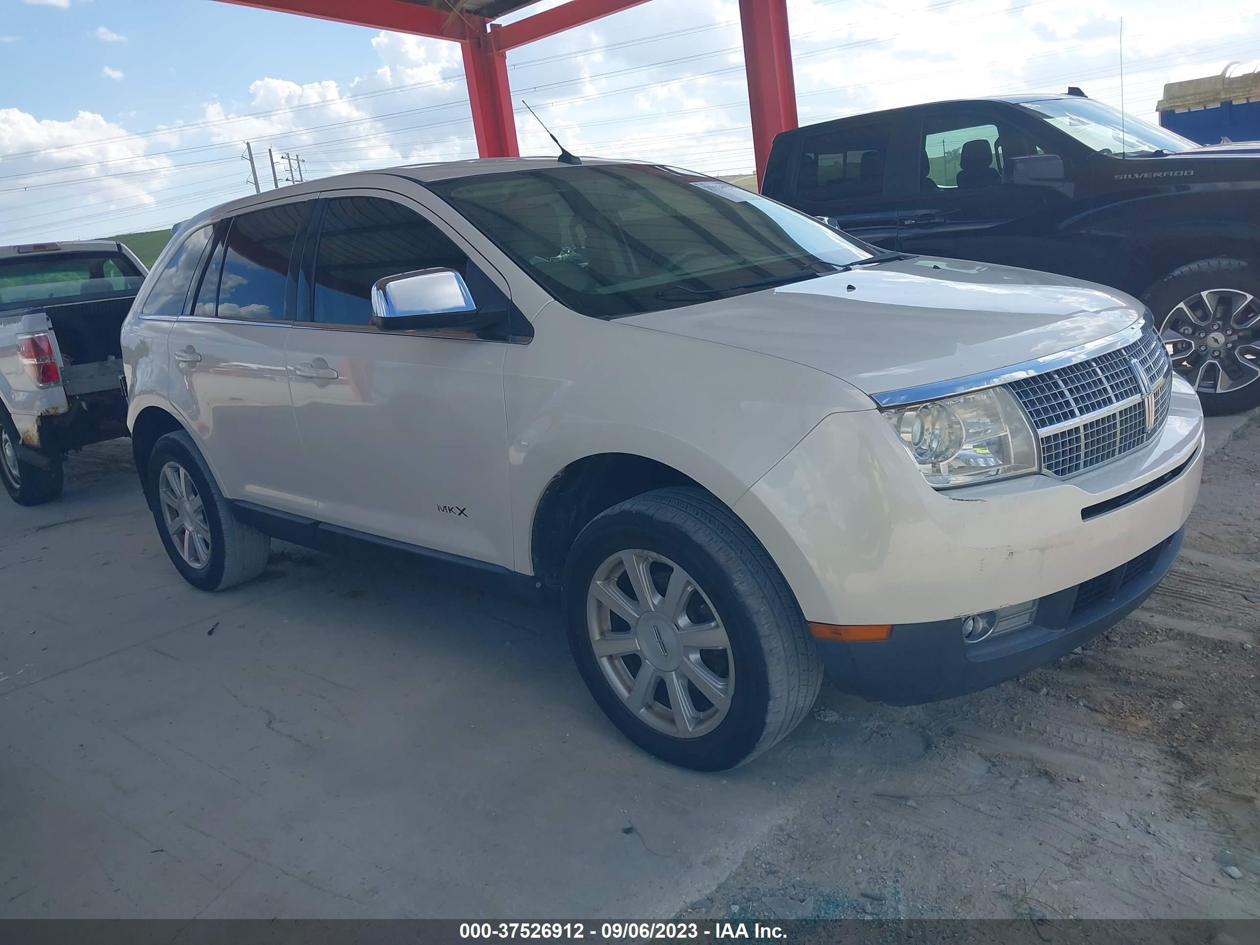 LINCOLN MKX 2007 2lmdu88c67bj29825