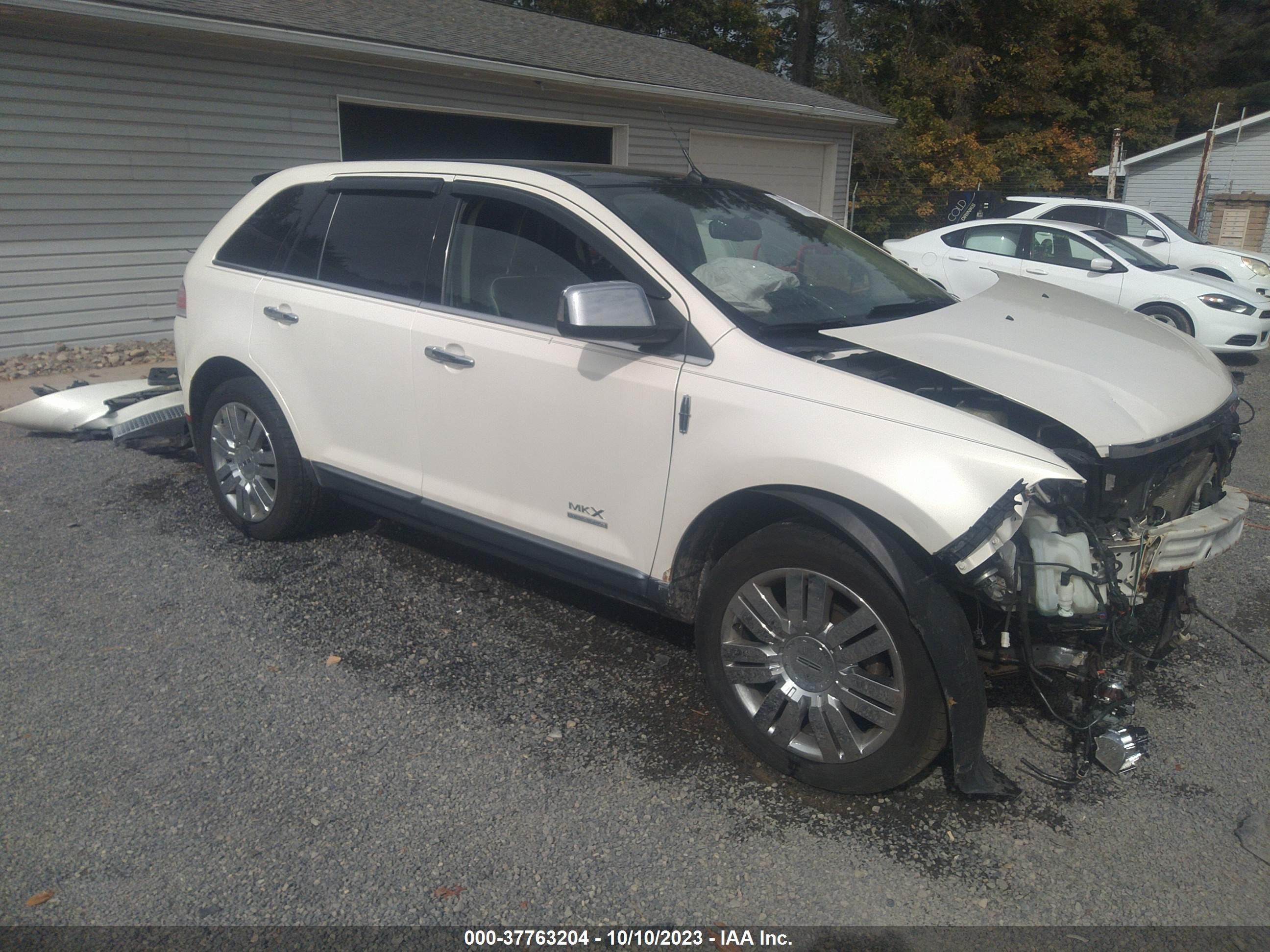 LINCOLN MKX 2008 2lmdu88c68bj37361