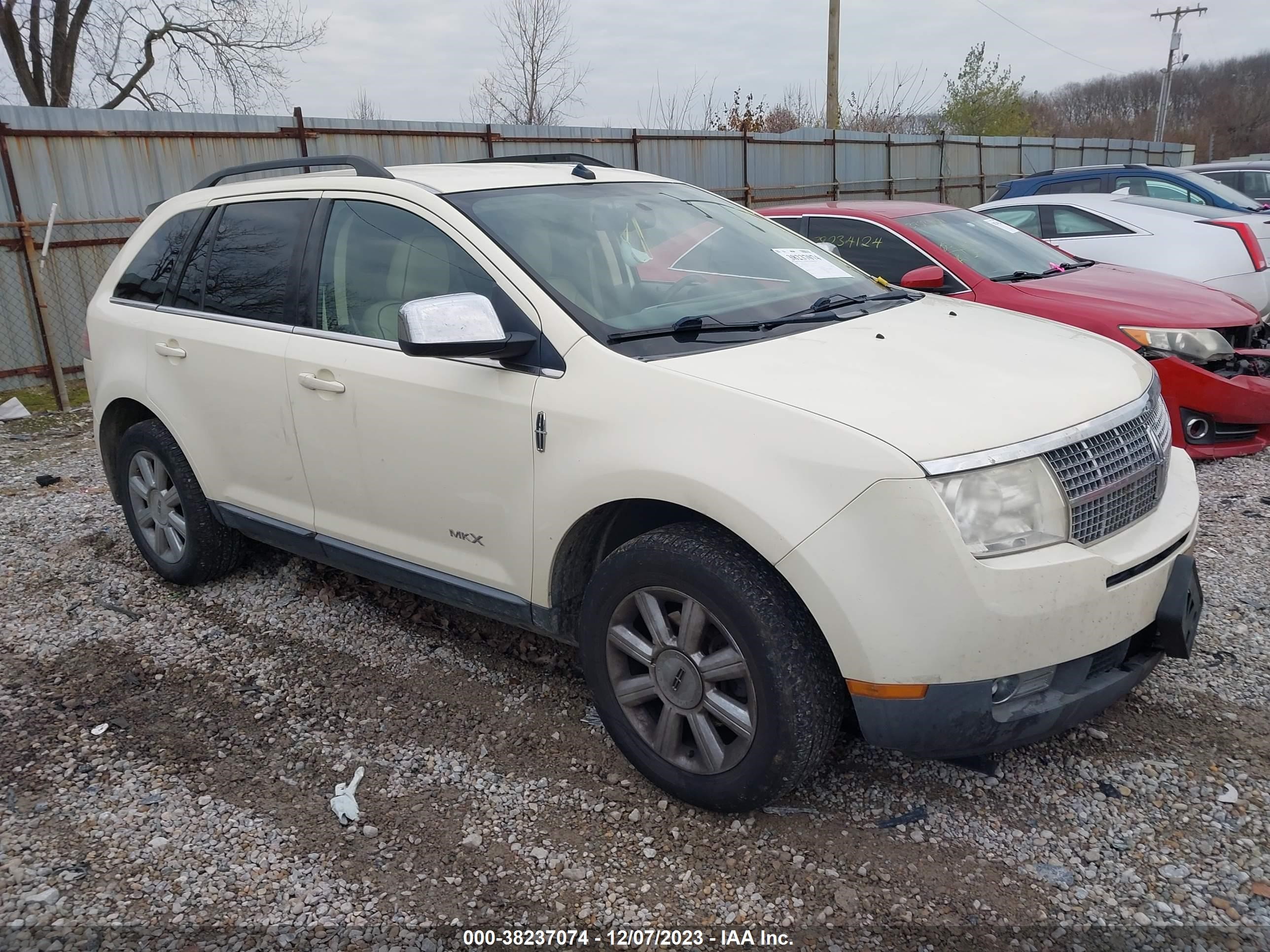 LINCOLN MKX 2008 2lmdu88c78bj10539