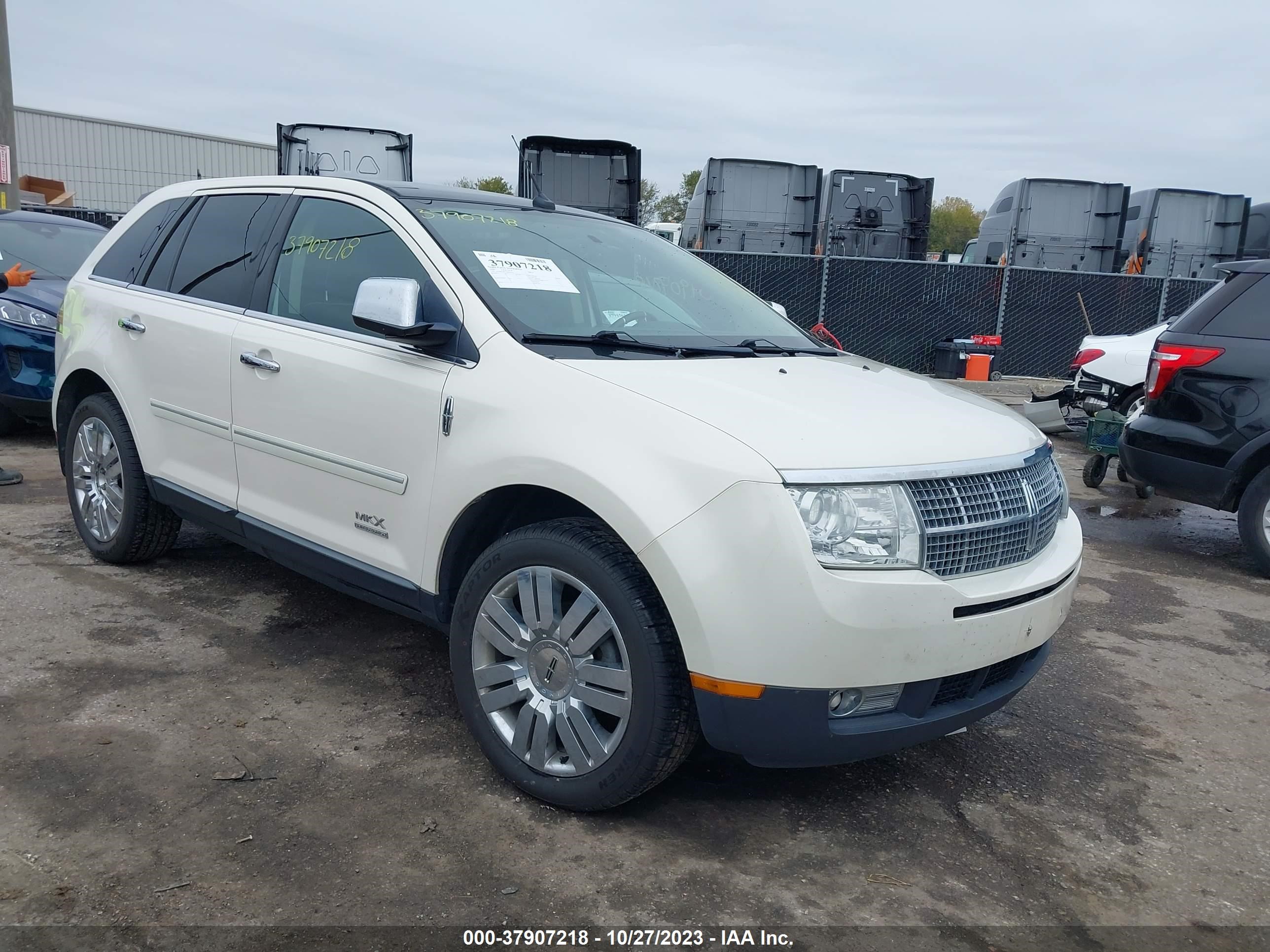 LINCOLN MKX 2008 2lmdu88c78bj23971