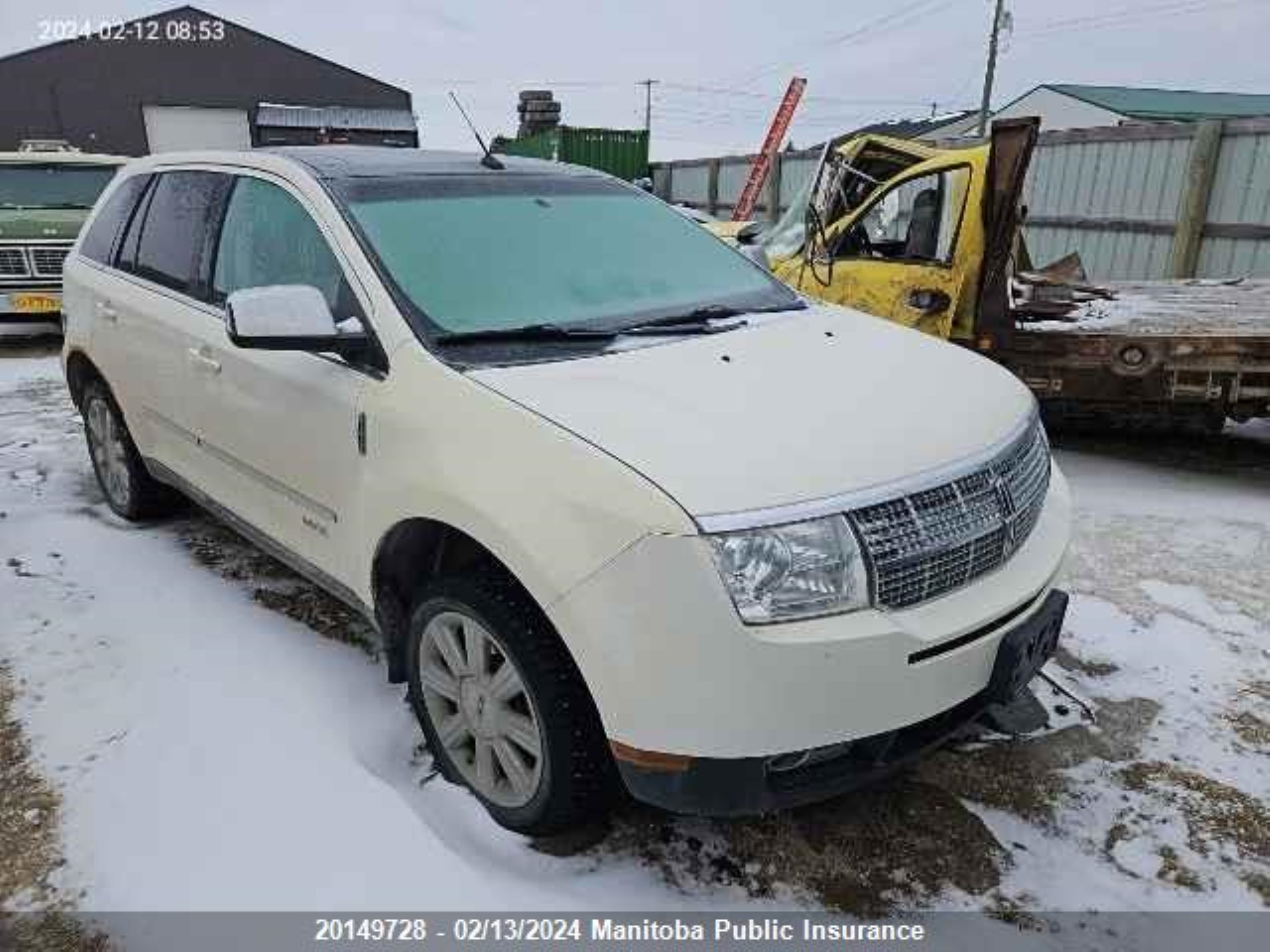 LINCOLN MKX 2007 2lmdu88c87bj14551