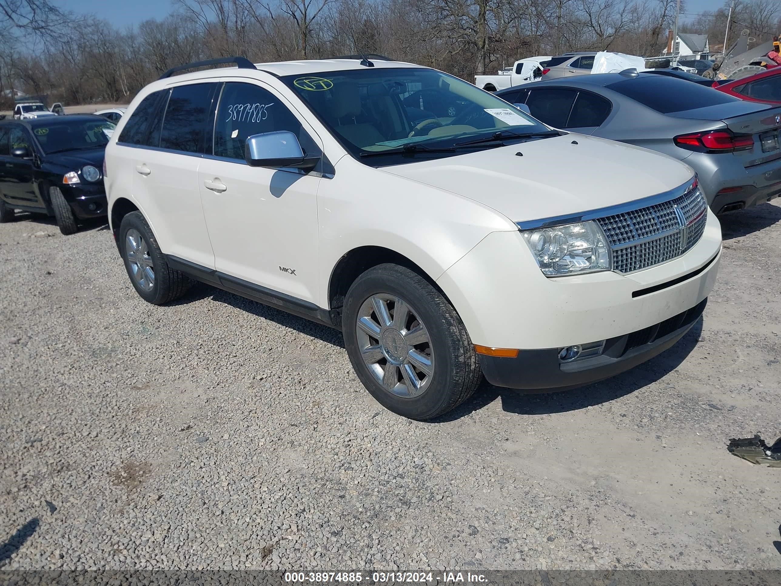 LINCOLN MKX 2007 2lmdu88c87bj26084