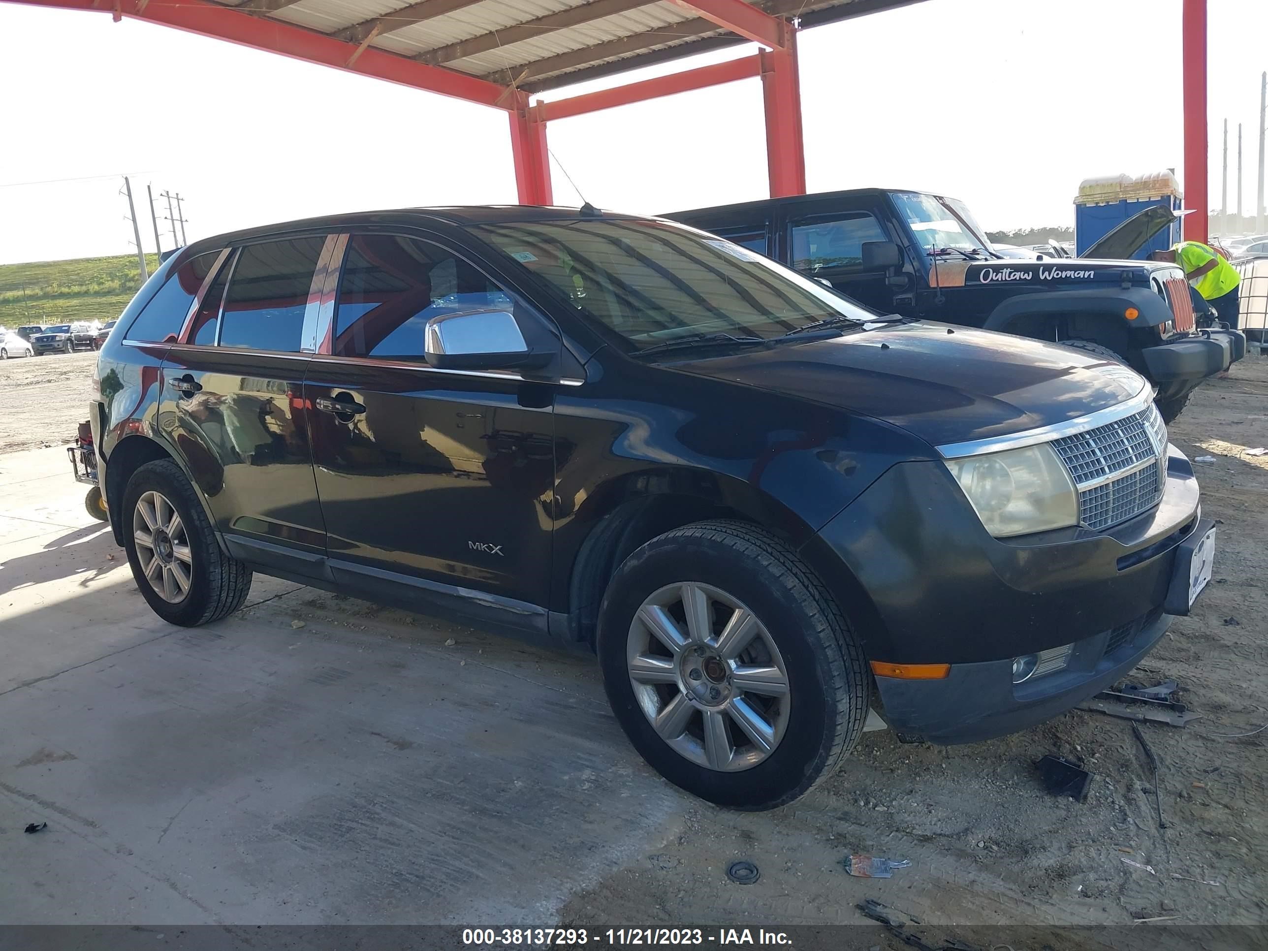 LINCOLN MKX 2007 2lmdu88c87bj32807