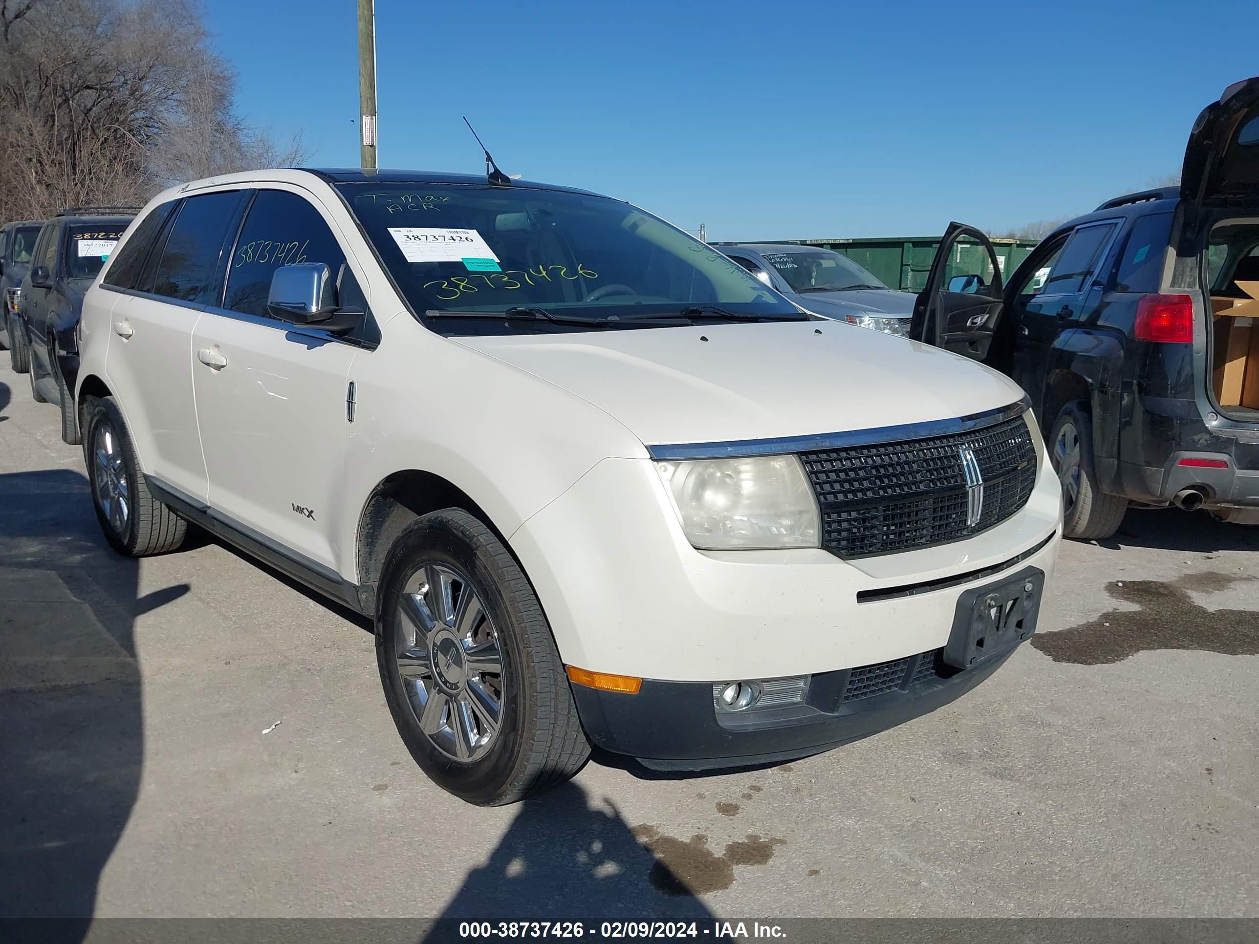 LINCOLN MKX 2008 2lmdu88c88bj23820