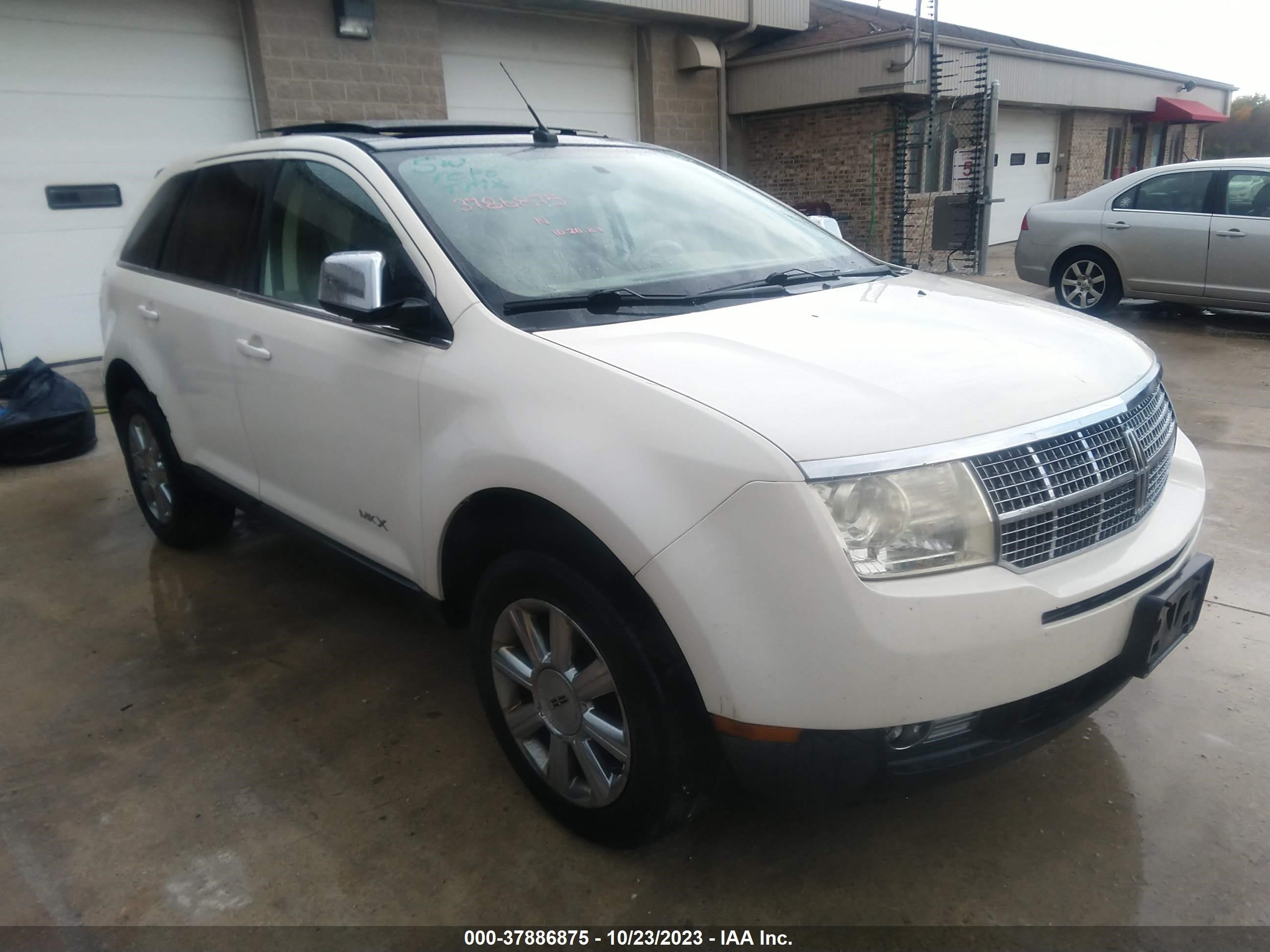 LINCOLN MKX 2007 2lmdu88c97bj04496