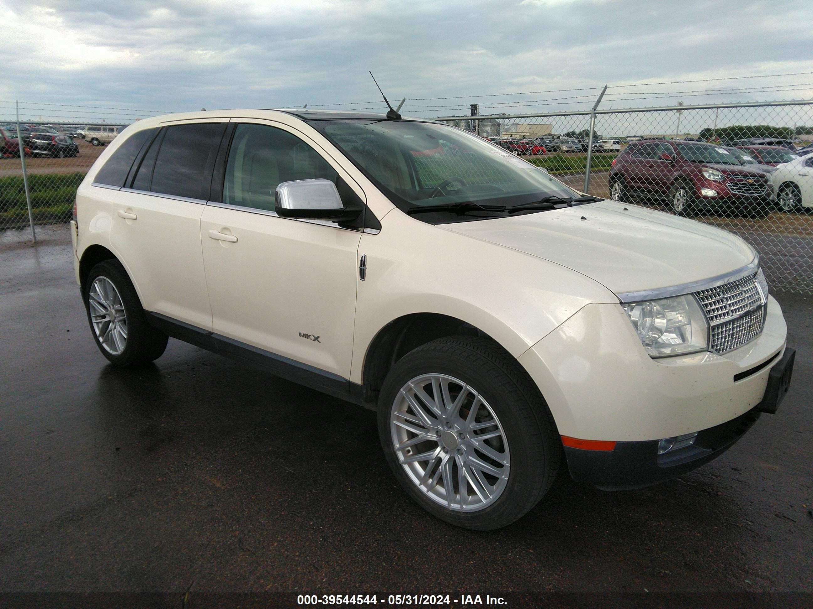 LINCOLN MKX 2008 2lmdu88c98bj39699